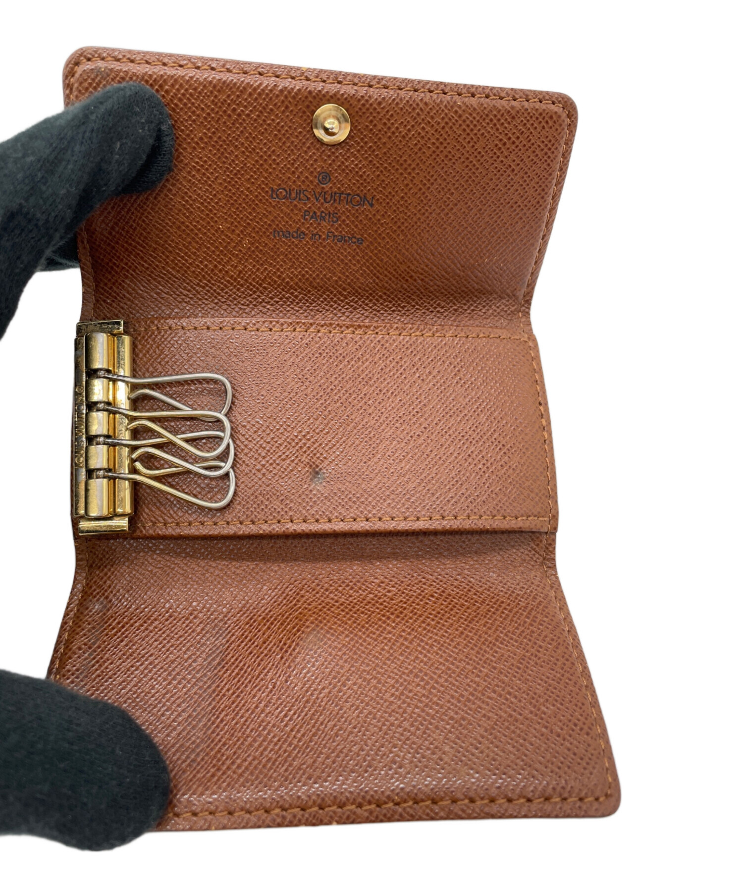 中古・古着通販】LOUIS VUITTON (ルイ ヴィトン) キーケース ブラウン