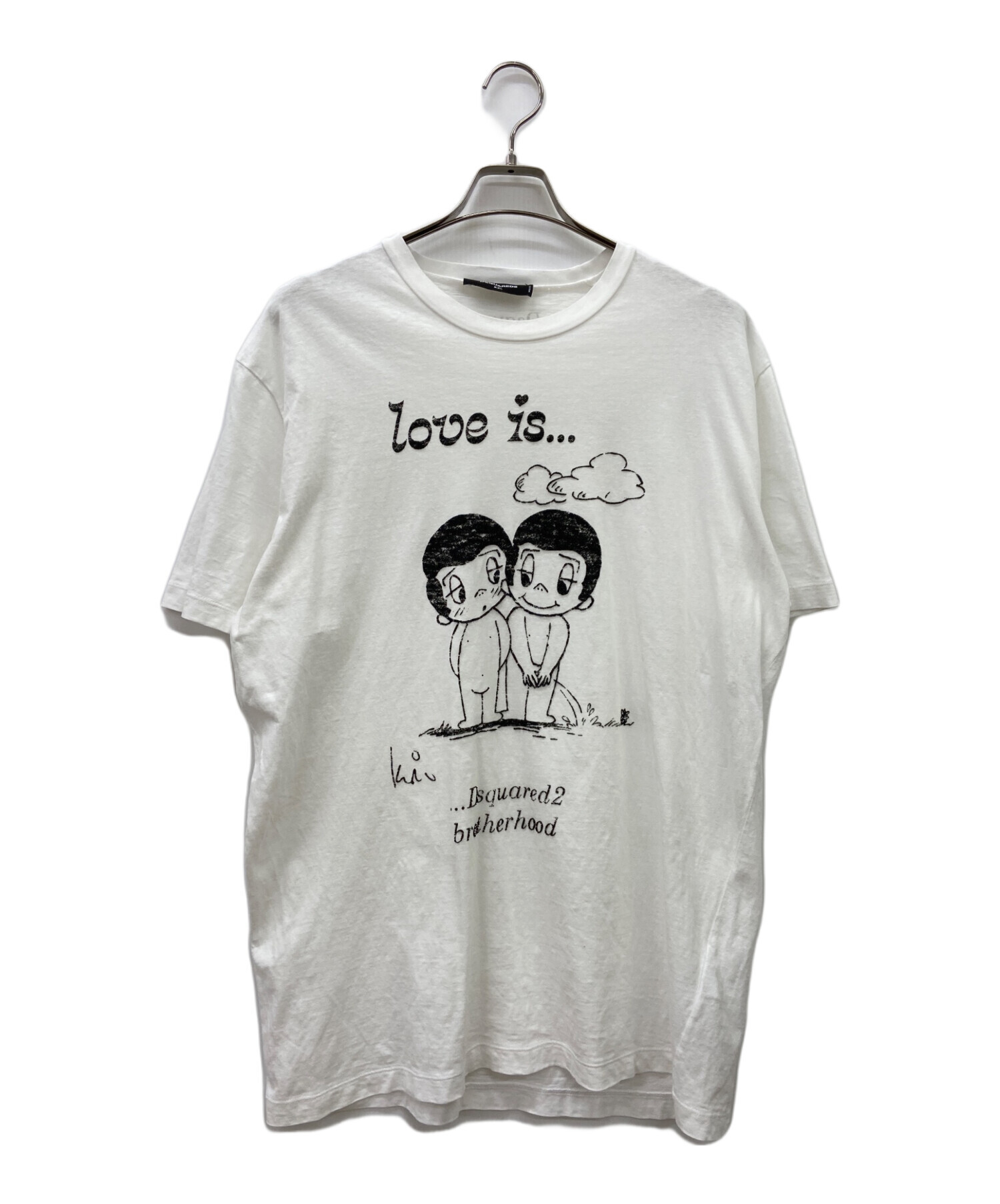 中古・古着通販】DSQUARED2 (ディースクエアード) 半袖カットソー 