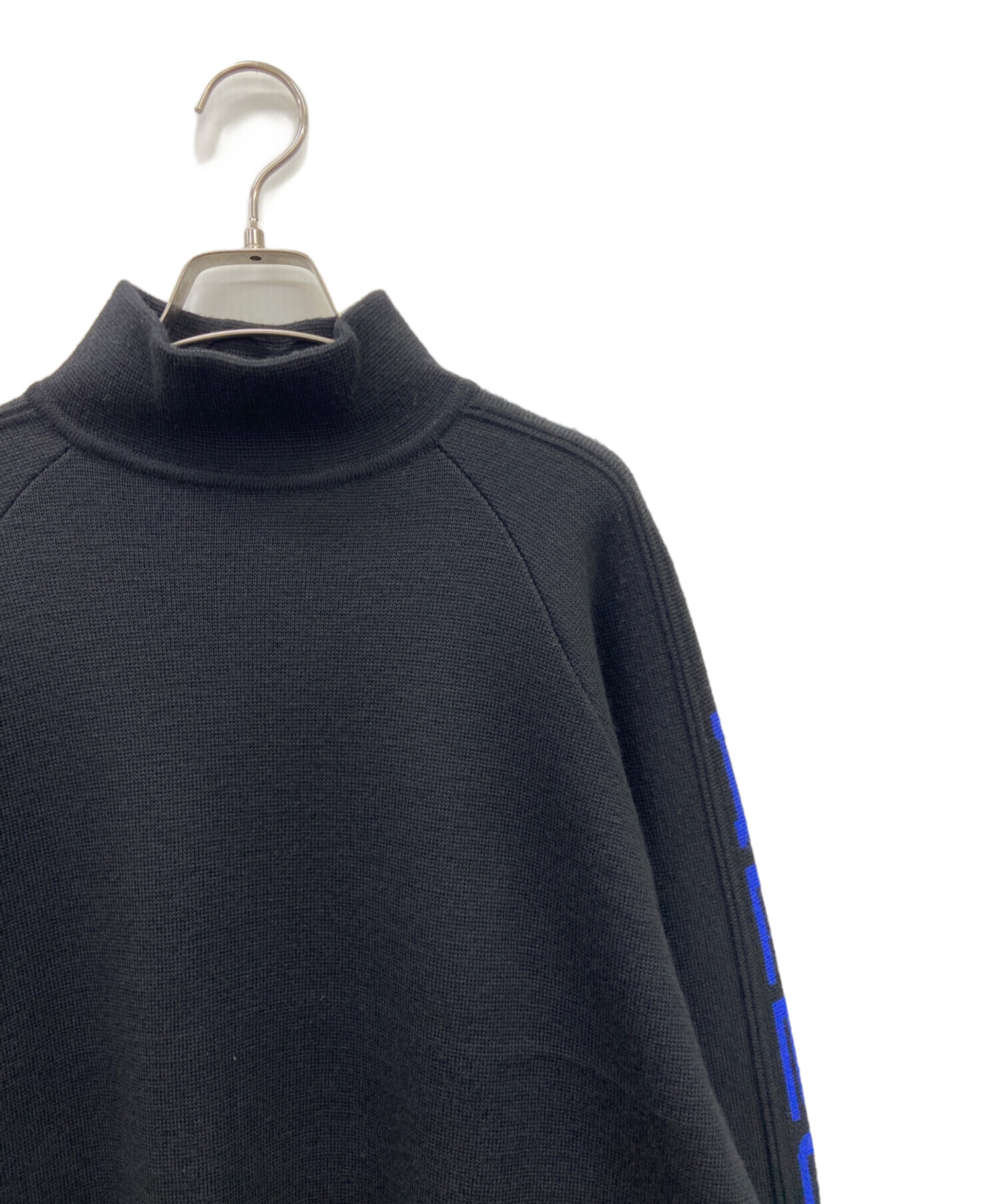 美品 POLO RALPH LAUREN ポロ ラルフローレン ハイネック ベロア カットソー S ブラック レディース 古着 中古 USED POLO RALPH LAUREN - POLO RALPH LAUREN(ポロラルフローレン