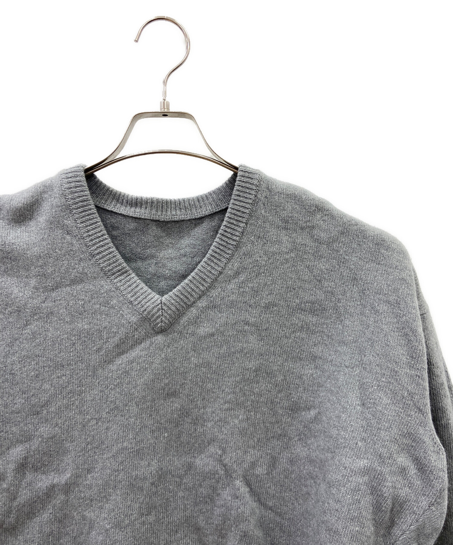 中古・古着通販】BALENCIAGA (バレンシアガ) 厚手ニット グレー サイズ 