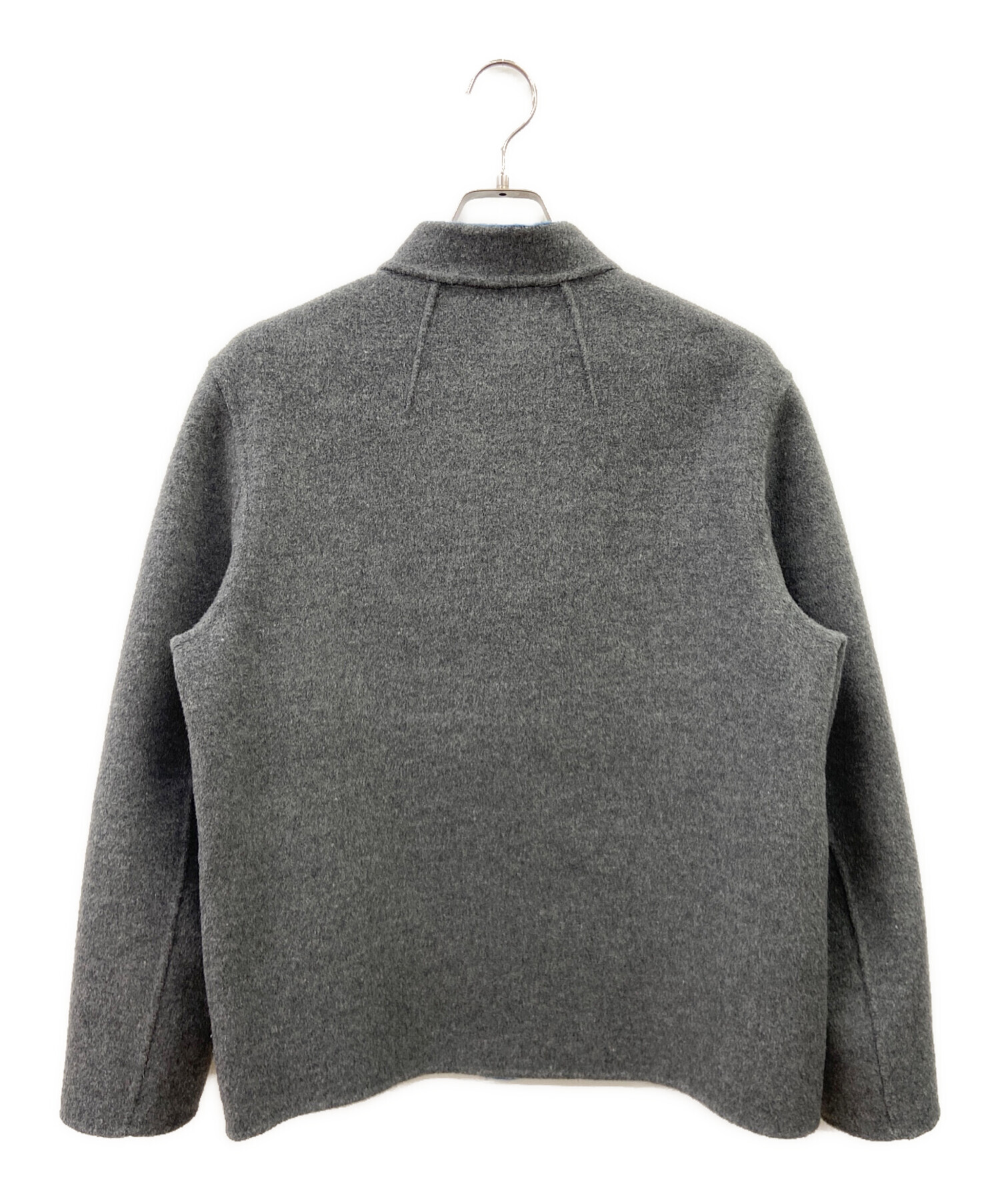 中古・古着通販】theory (セオリー) メルトンジャケット グレー サイズ