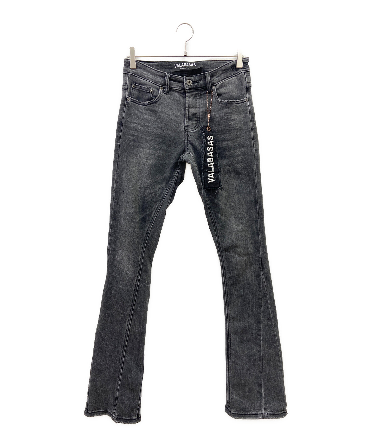 中古・古着通販】VALABASAS (バラバサス) デニムパンツ ブラック