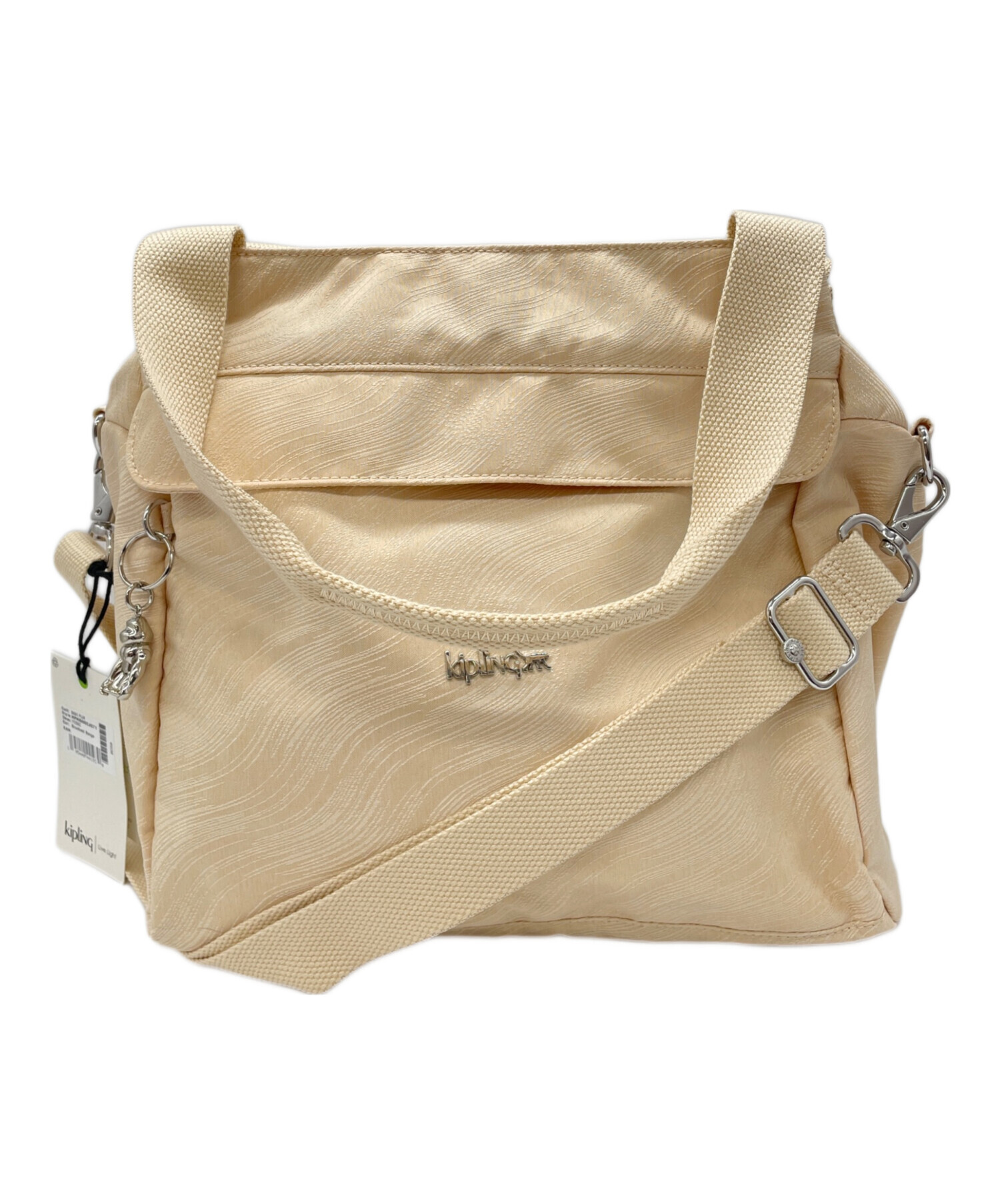 中古・古着通販】Kipling (キプリング) 2WAYショルダーバッグ ベージュ 