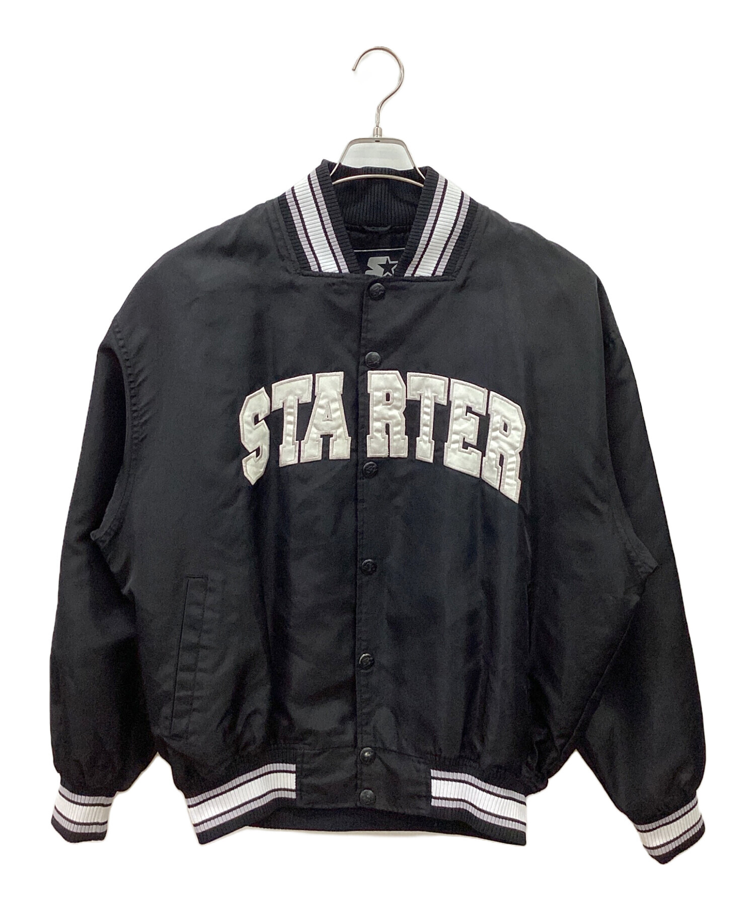 Starter スタジャン Mサイズ 中古・古着通販】STARTER (スターター) スタジャン ブラック サイズ:M