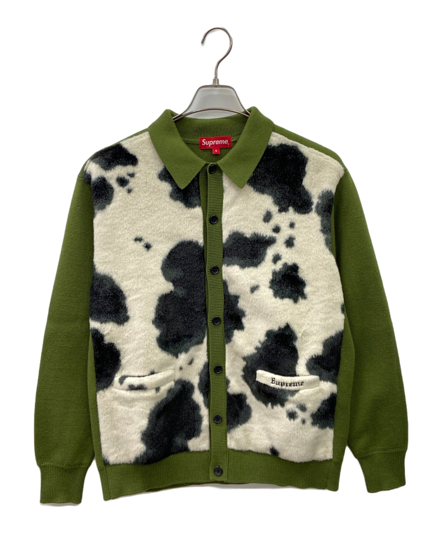 中古・古着通販】SUPREME (シュプリーム) 厚手カーディガン グリーン