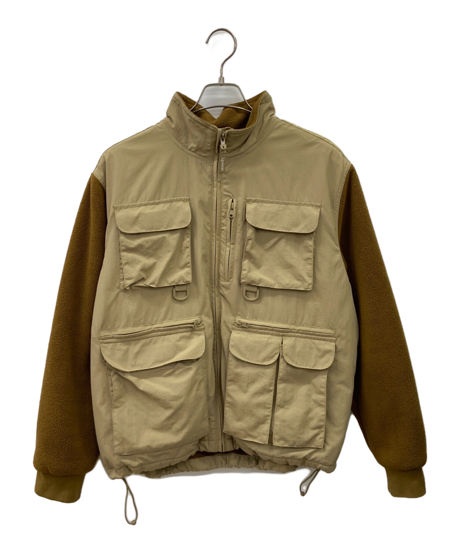 中古・古着通販】SUPREME (シュプリーム) フリースジャケット ベージュ