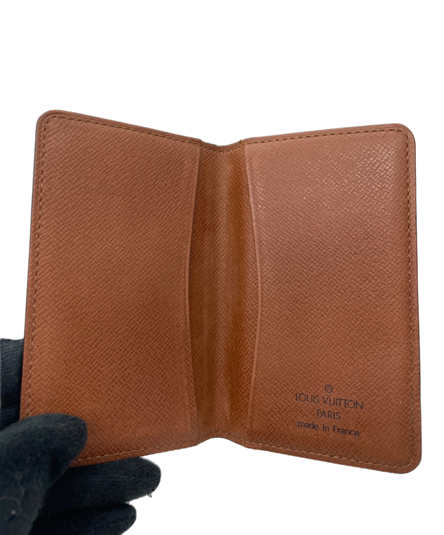 Louis Vuitton 名刺入れ ブラウン ルイヴィトン名刺入れ 14145 ブラウン ユニセックス モノグラム