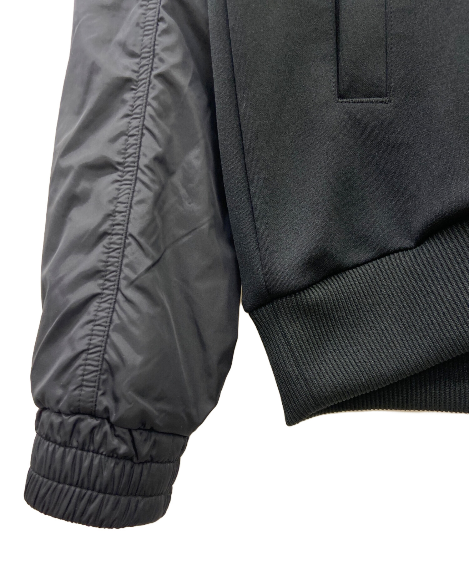 極美品　フレッドペリー　MA1 ブルゾン　ウールジャケット　グレー　L 極美品 フレッドペリー MA1 ブルゾン ウールジャケット グレー L