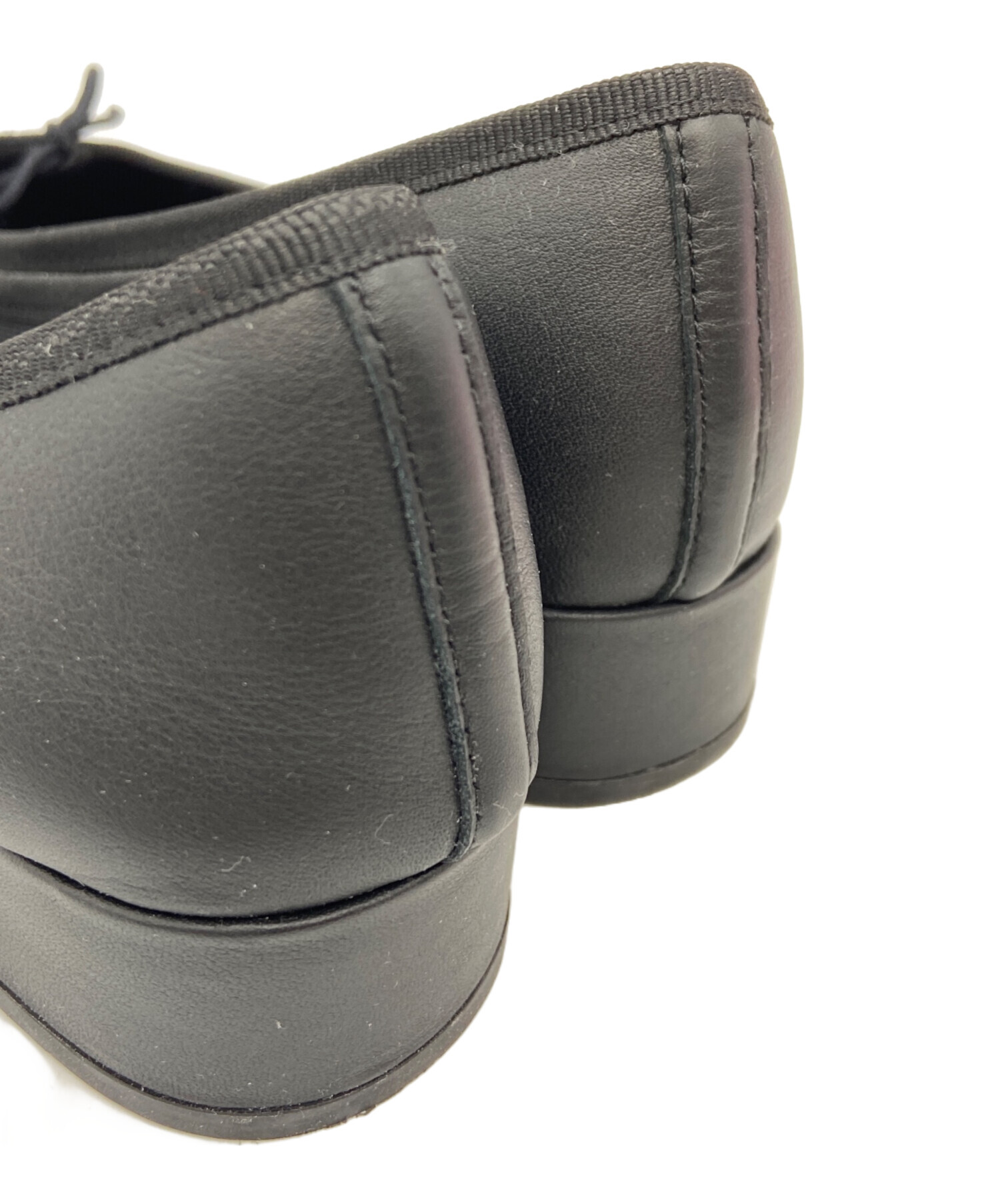 中古・古着通販】Repetto (レペット) リボンパンプス ブラック サイズ 