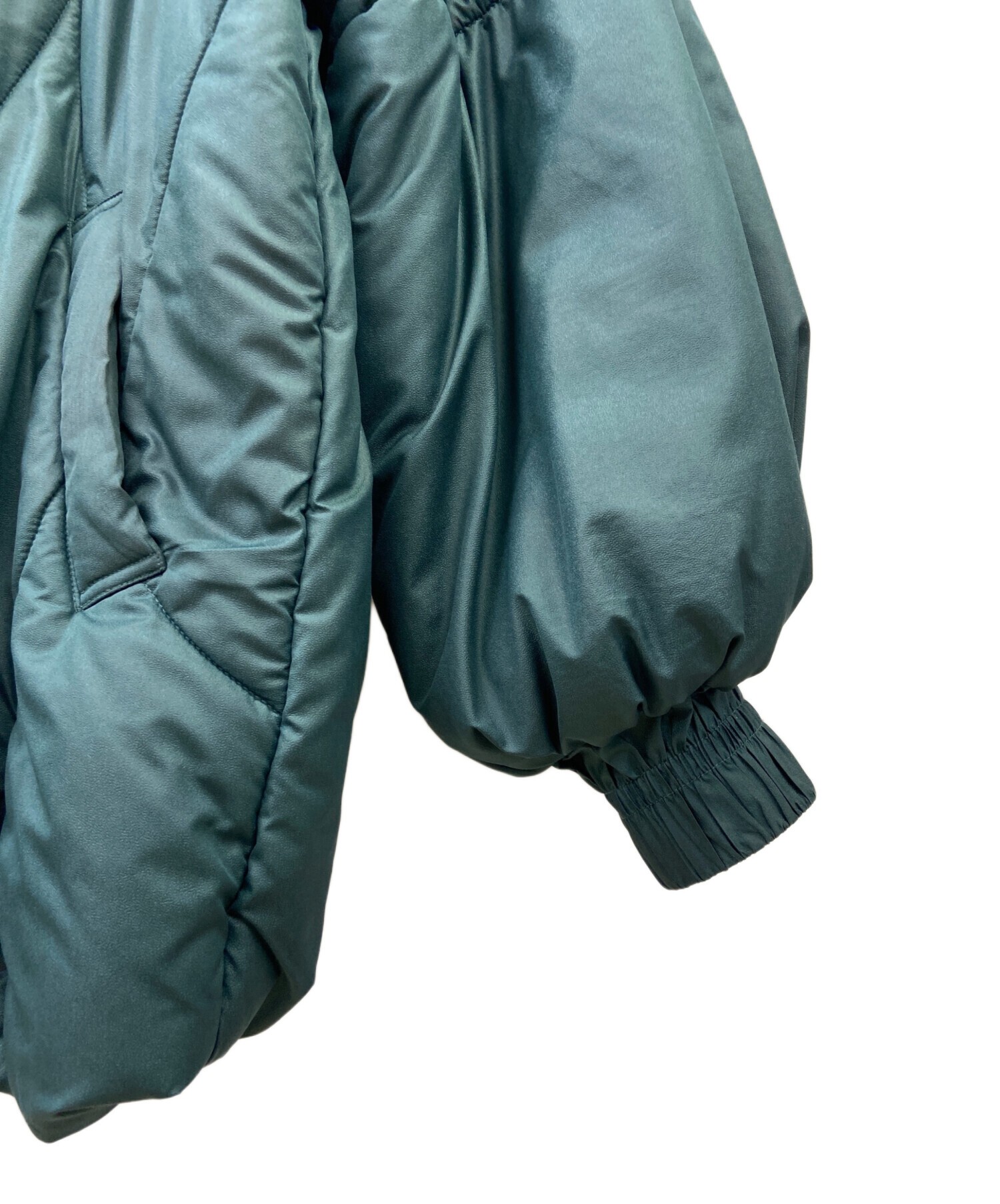 ジャケット・アウター AMERI 2WAY WAVE STITCH PADDED JACKET 2WAY WAVE STITCH PADDED JACKET(S IVORY): AMERI: WOMENS｜ STUDIOUS