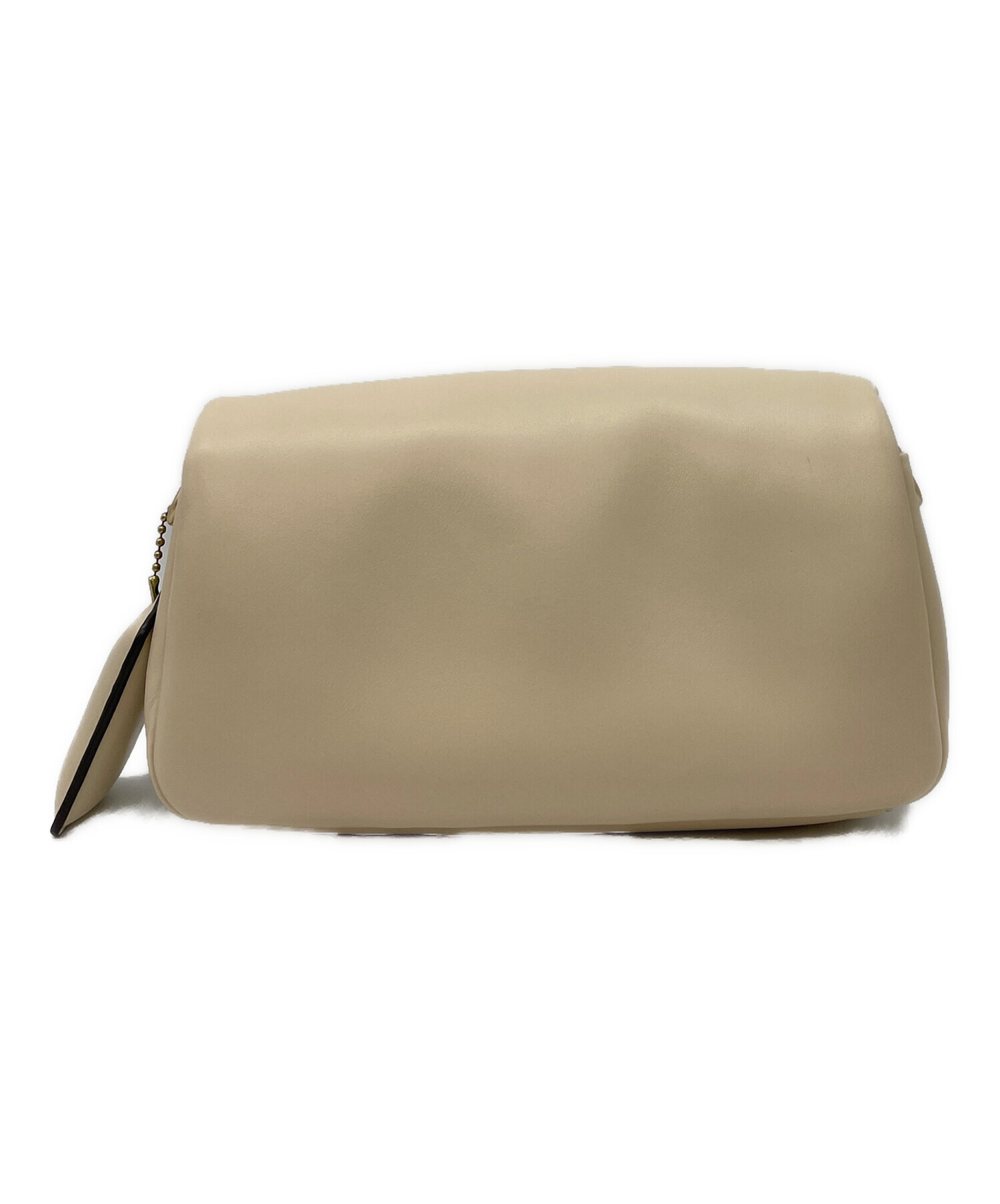 中古・古着通販】COACH (コーチ) ワンショルダーバッグ ベージュ