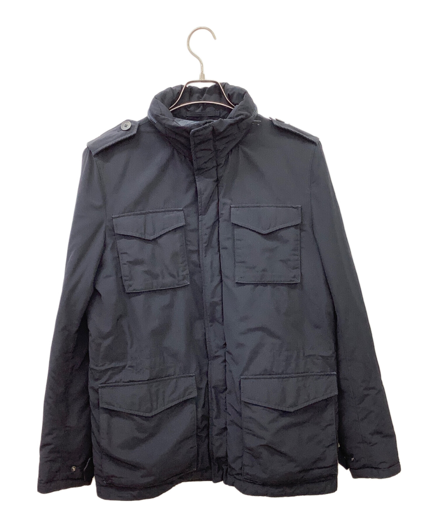 ヘルノダウンコート 46 ネイビー HERNO - HERNO(ヘルノ) ダウン ヘルノダウンコート 46 ネイビー HERNO - HERNO(ヘルノ) ダウン