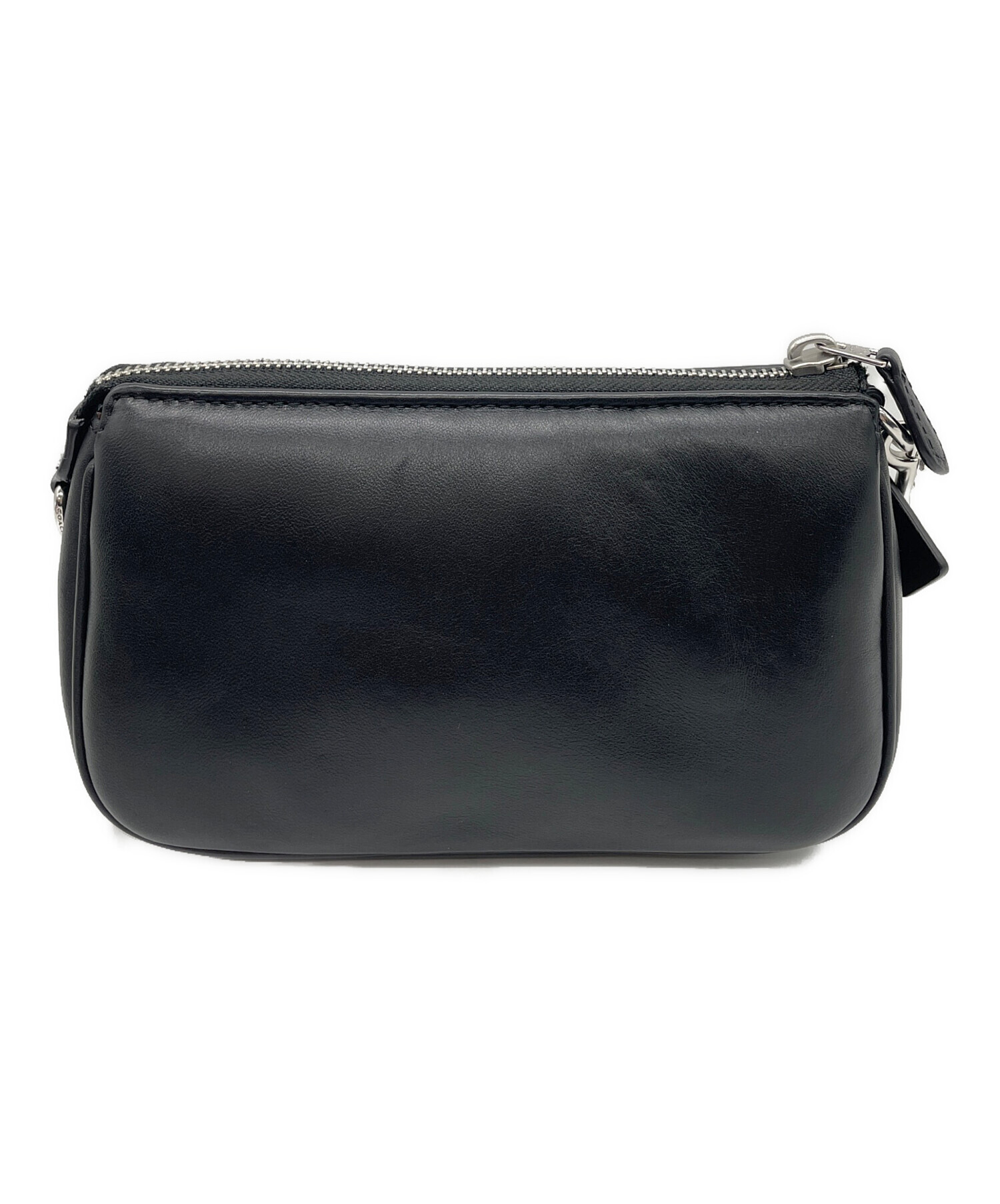 中古・古着通販】COACH (コーチ) COACH チェーンマルチポーチ ブラック 