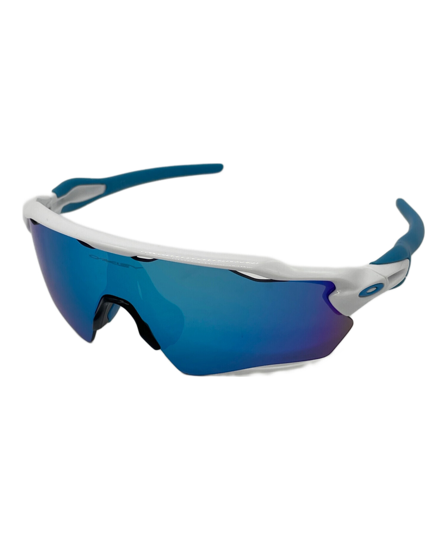 スポーツサングラス ホワイト⁄ブルー Oakley オークリー（OAKLEY