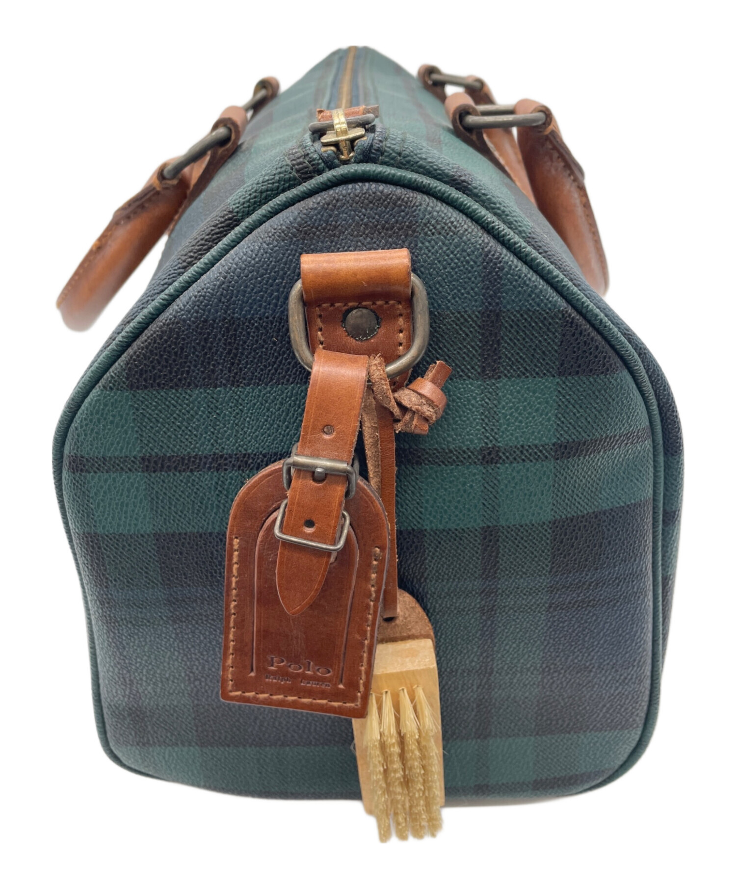 値下げ‼️Polo Ralph Lauren ボストンバッグ 中型 ダークグリーン 中古・古着通販】POLO RALPH LAUREN (ポロ・ラルフローレン) ボストン