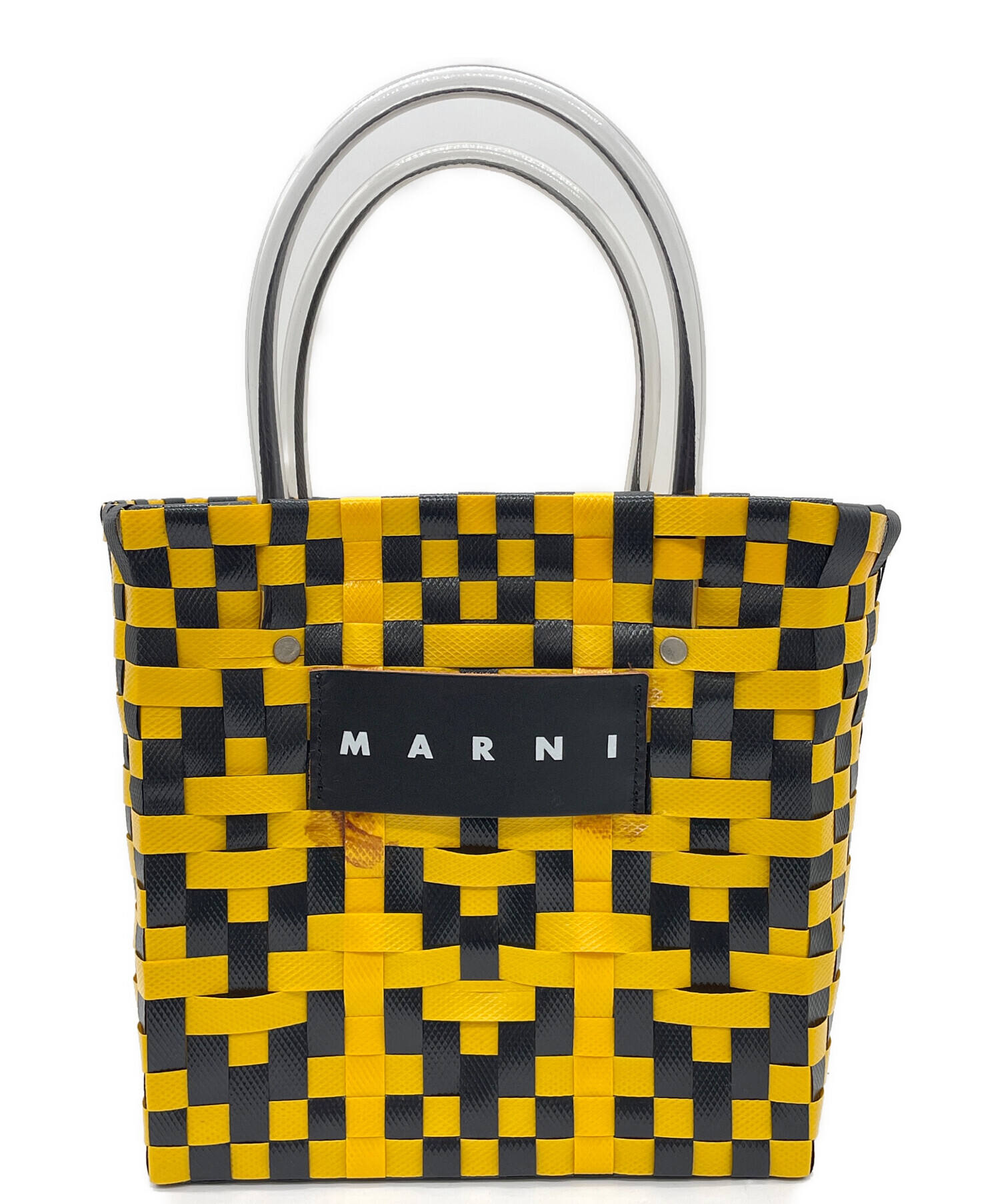 新品】 MARNI ピクニックバッグ イエロー 極美品】MARNI マルニ