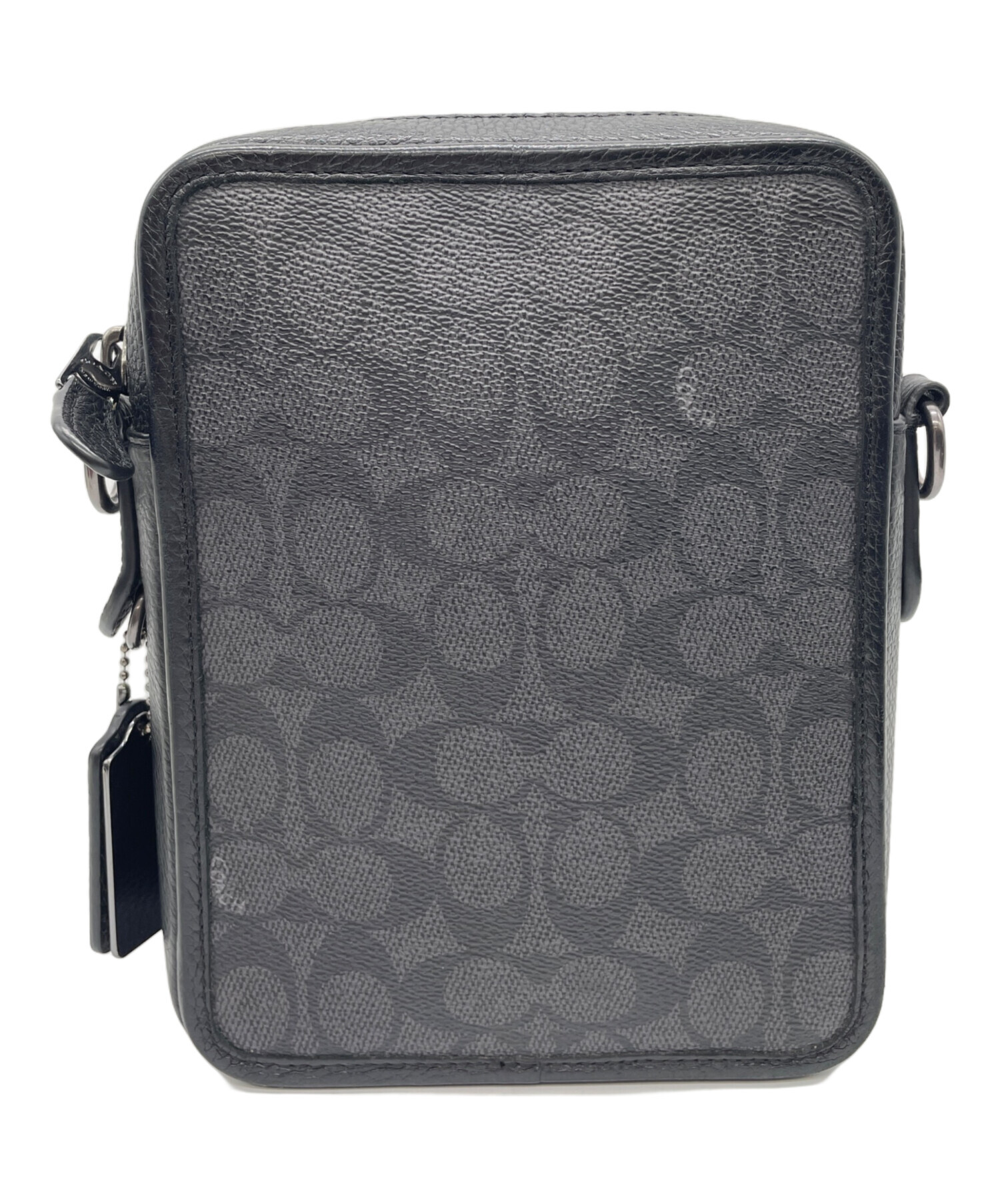 未使用級✨COACH　コーチ　ショルダーバッグ　レザー　本革　シグネチャー型押し 中古・古着通販】COACH (コーチ) COACH ショルダーバッグ シグネチャー