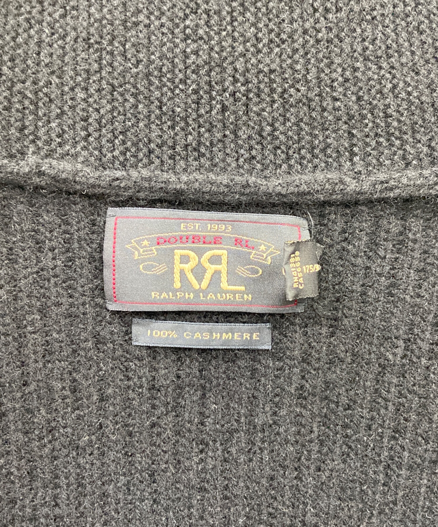 中古・古着通販】RRL (ダブルアールエル) RRL カシミヤ ショールカラー