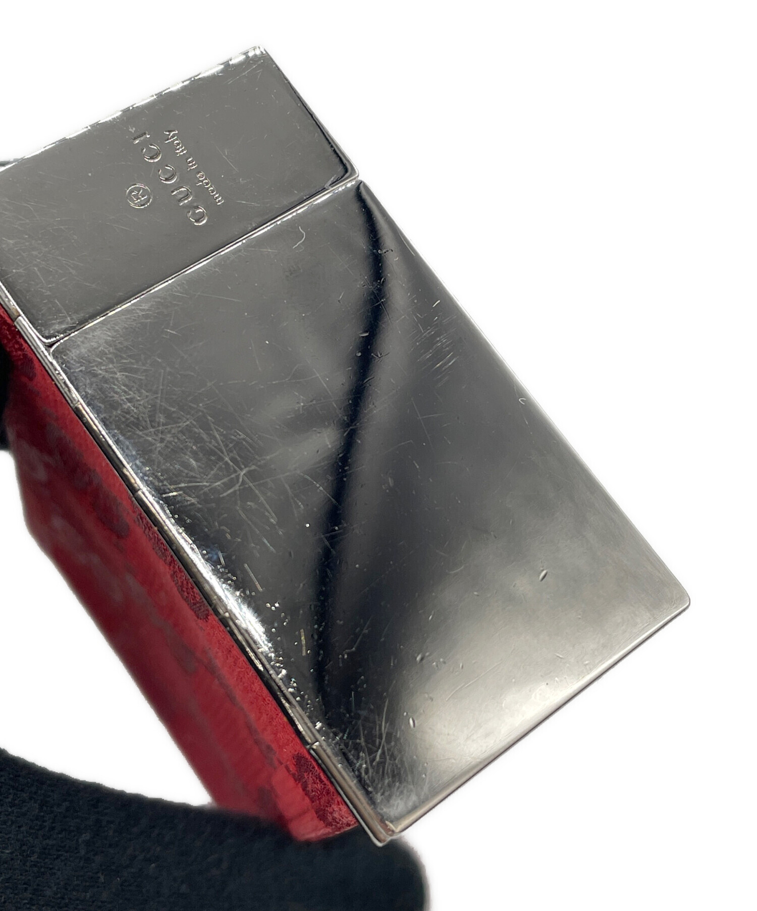 中古・古着通販】GUCCI (グッチ) GUCCI シガレットケース レッド