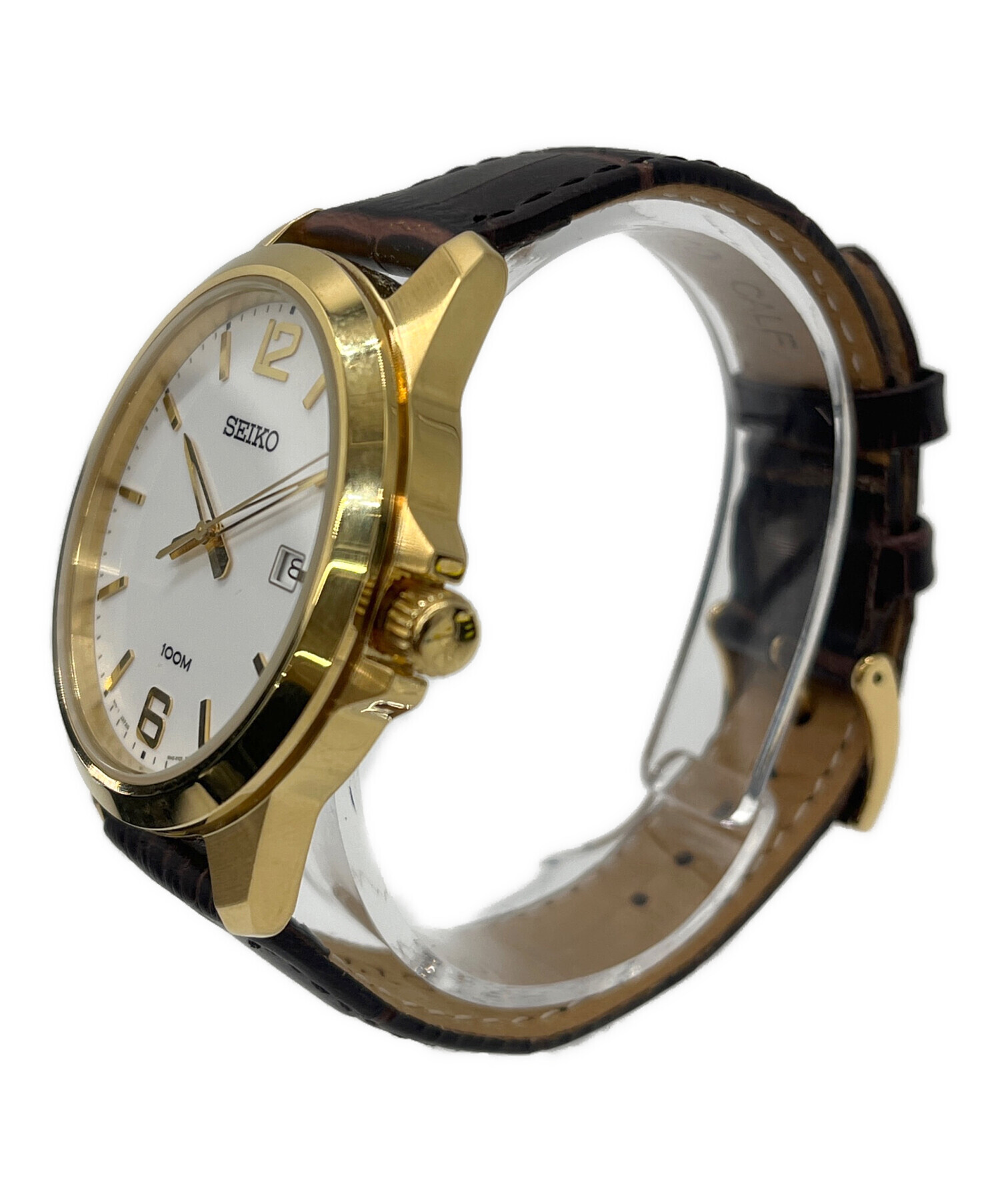 中古・古着通販】SEIKO (セイコー) 腕時計 ホワイト｜ブランド・古着