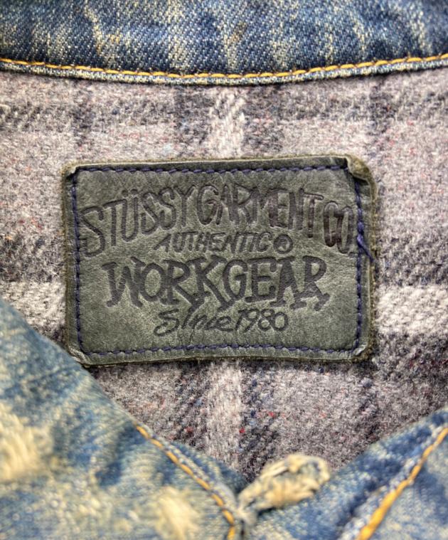 中古・古着通販】stussy (ステューシー) デニムジャケット インディゴ