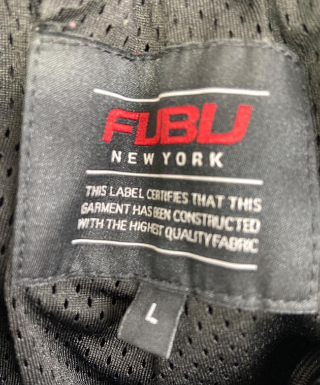 中古・古着通販】FUBU (フブ) ナイロンパンツ レッド×ブラック サイズ