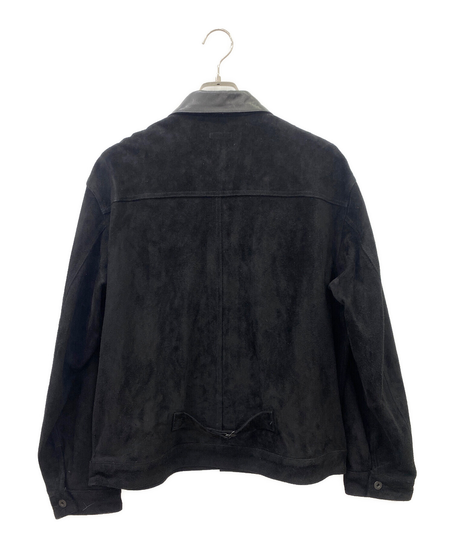 中古・古着通販】LIDnM (リドム) Goat Suede Type 1st JKT ブラック