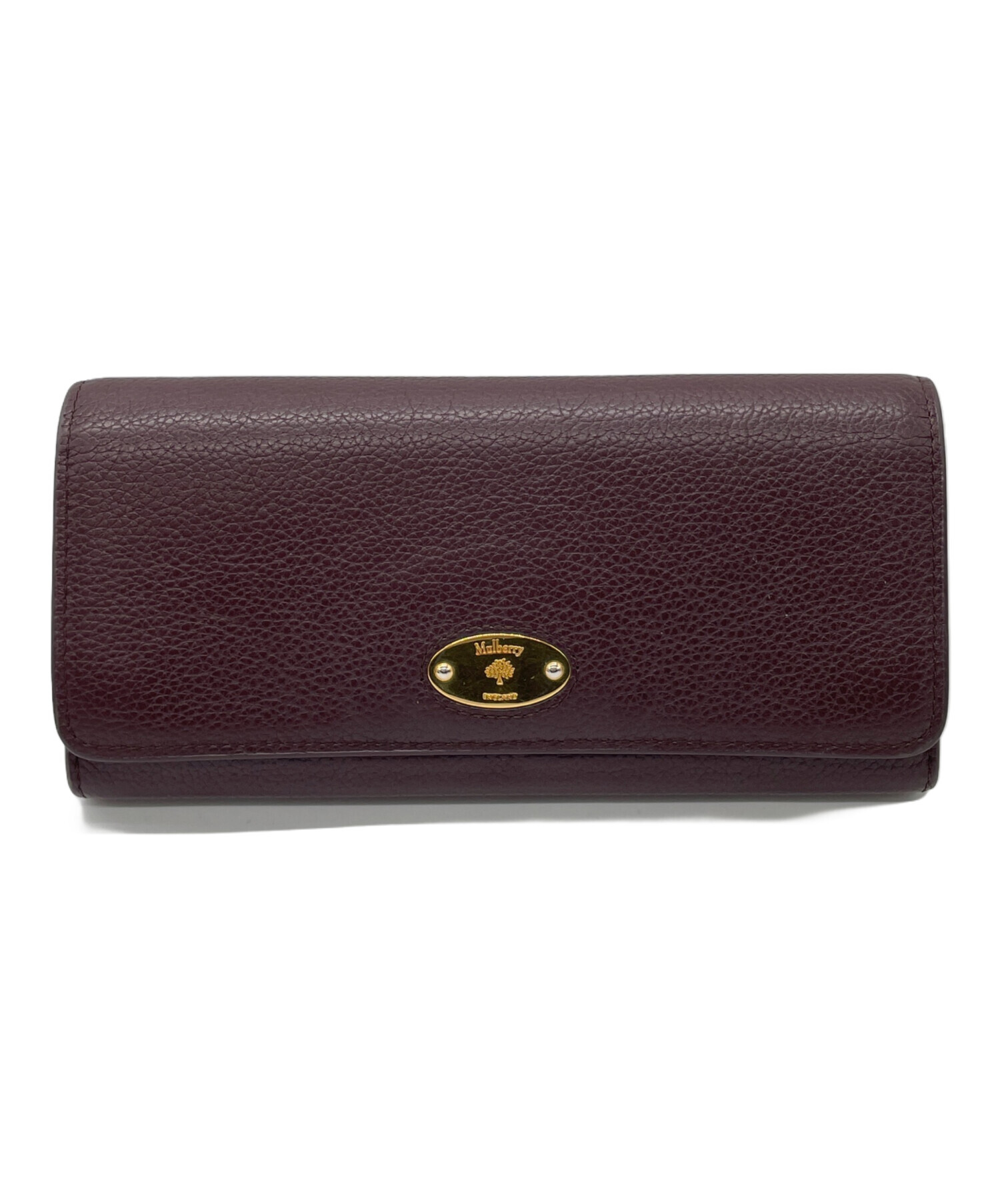 中古・古着通販】MULBERRY (マルベリー) MULBERRY 長財布 ブラウン