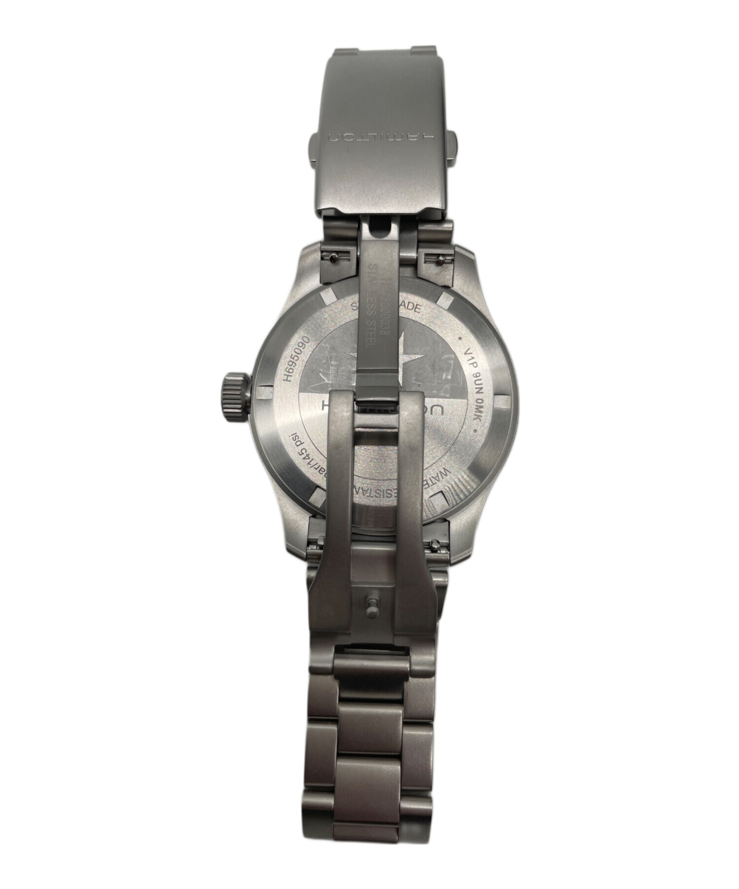 Hamilton Khaki クォーツ腕時計　不動ジャンク カーキ アビエーション X-Wind Auto Chrono - ダイヤルカラー:ブラウン