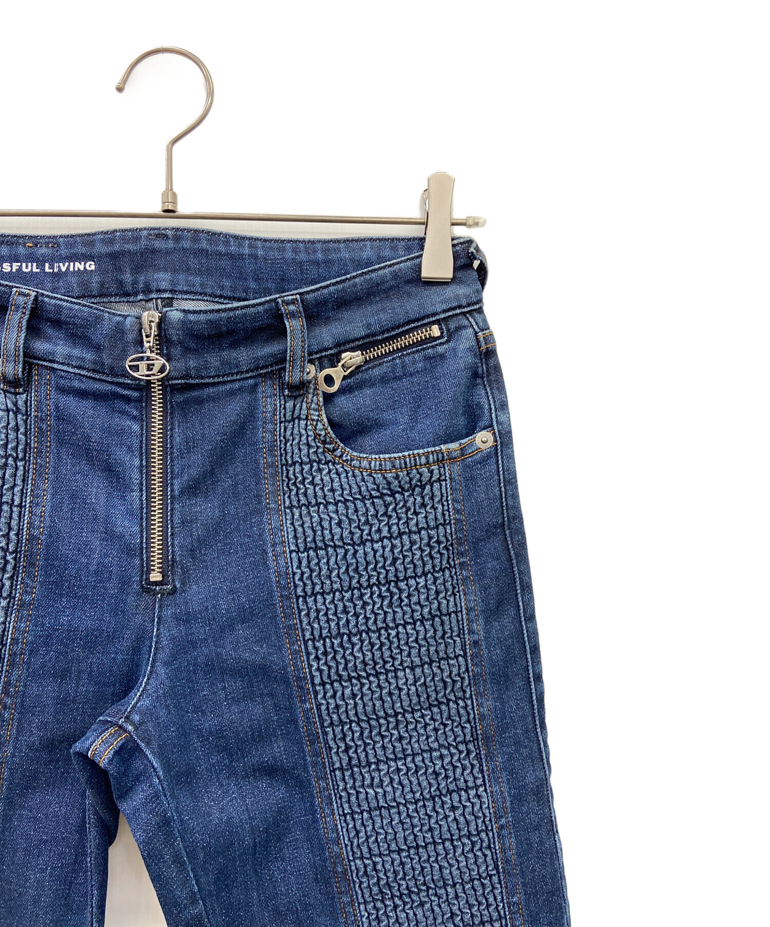 中古・古着通販】DIESEL (ディーゼル) D-VISION-FSデニムパンツ