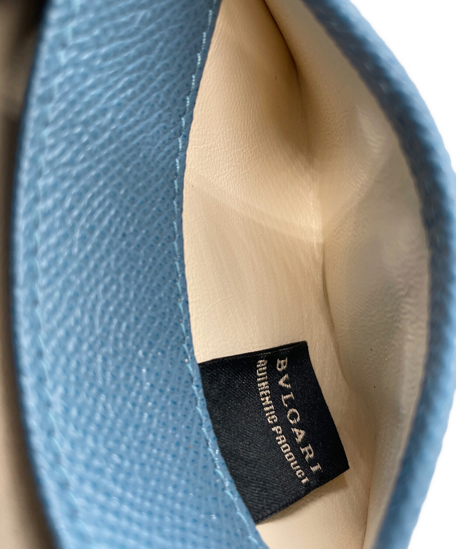 中古・古着通販】BVLGARI (ブルガリ) BVLGARI カードケース ブルー