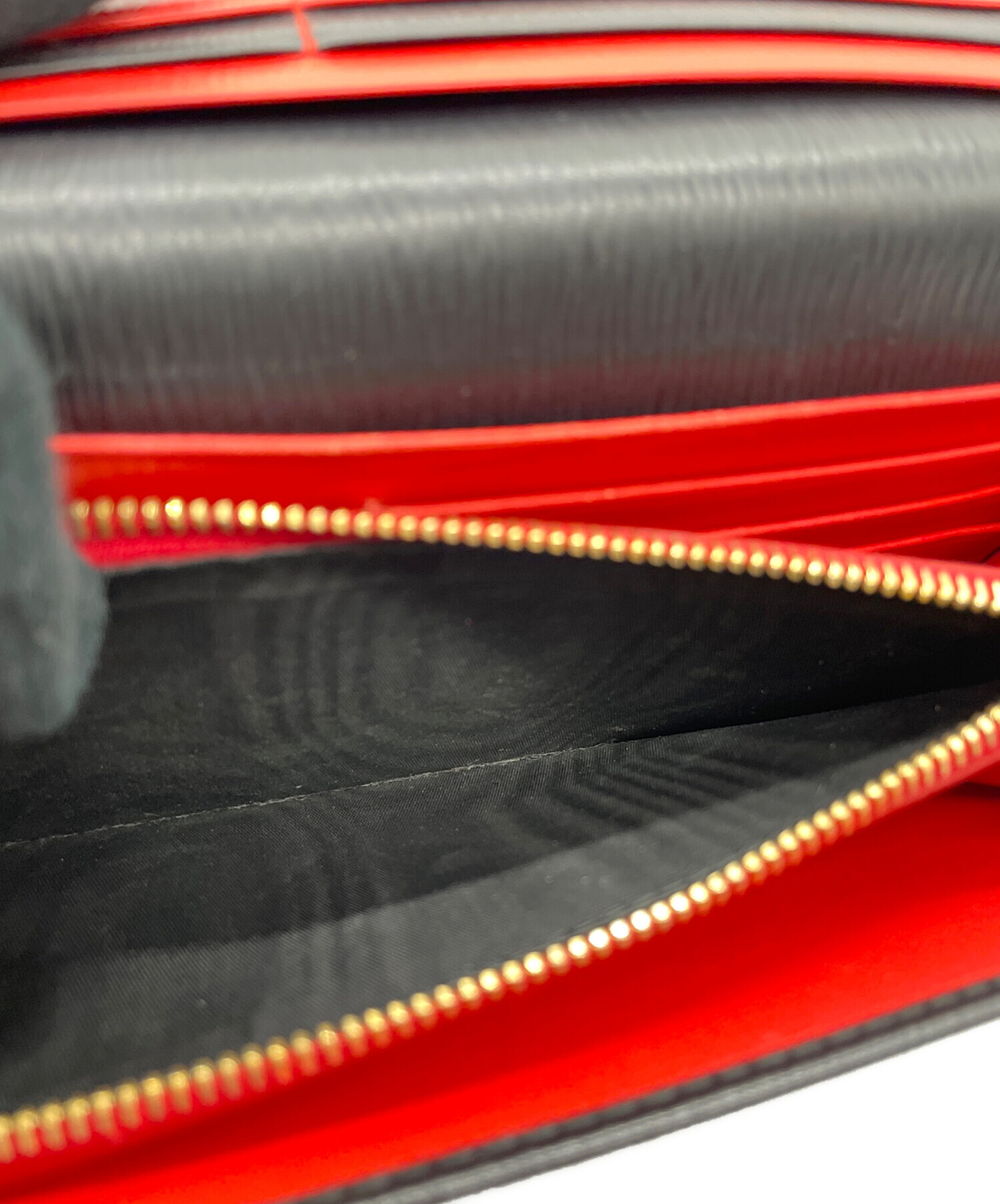 中古・古着通販】PRADA (プラダ) PRADA サフィアーノ 長財布 ブラック