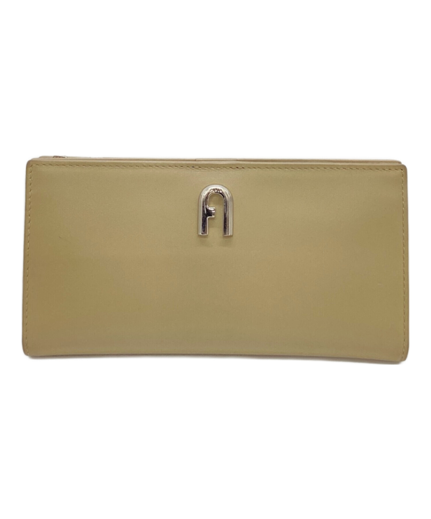 FURLA フルラ 財布・ケース  ベージュ 【古着】【中古】【送料無料】 中古・古着通販】FURLA (フルラ) 財布 ベージュ｜ブランド・古着通販