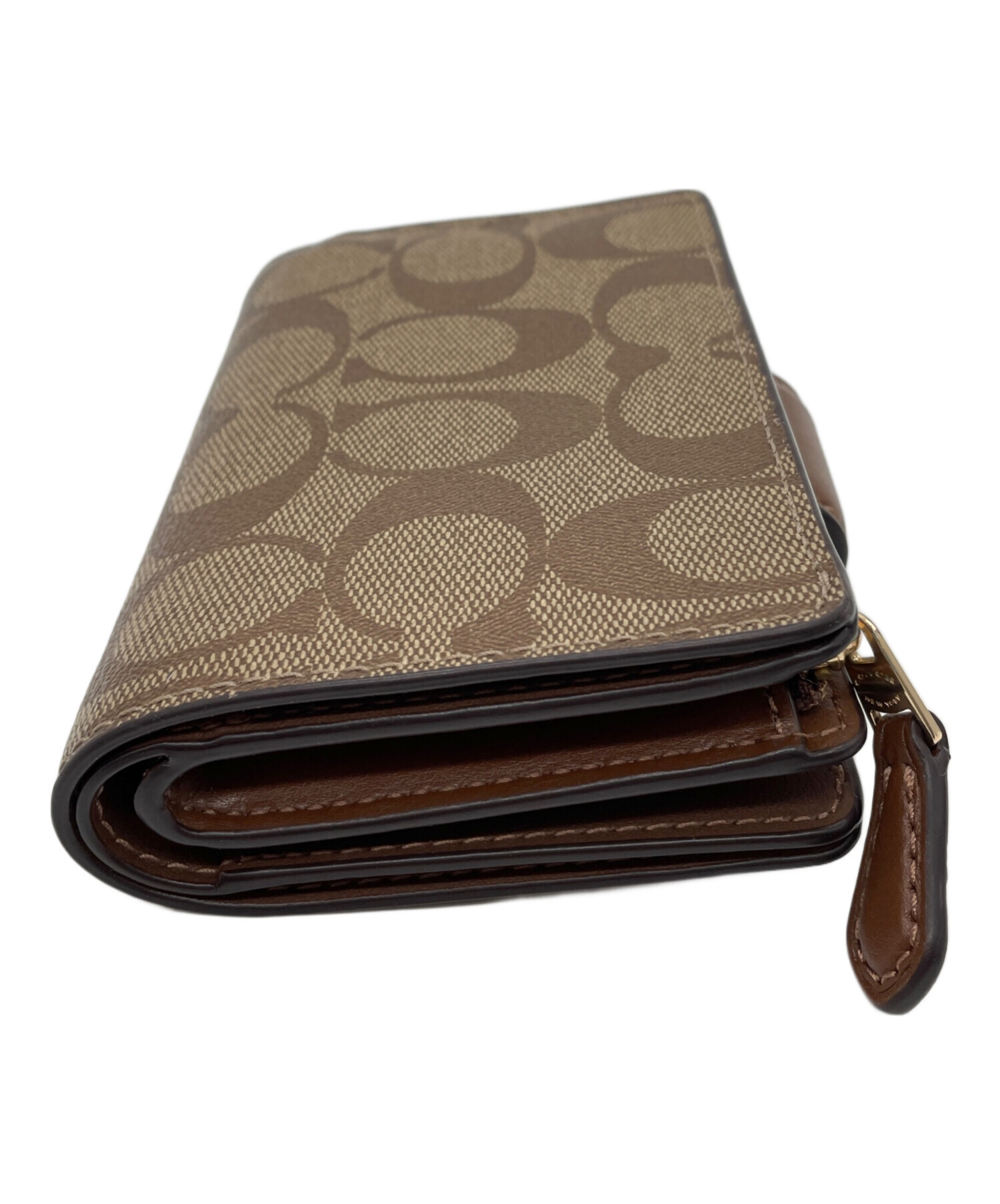 中古・古着通販】COACH (コーチ) COACH ミディアム コーナー ジップ