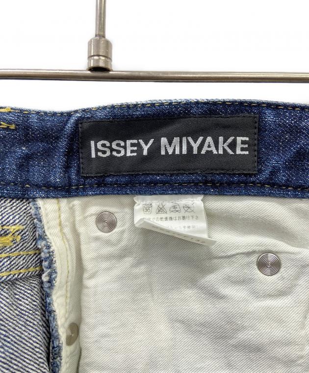 中古・古着通販】ISSEY MIYAKE (イッセイミヤケ) デニムパンツ