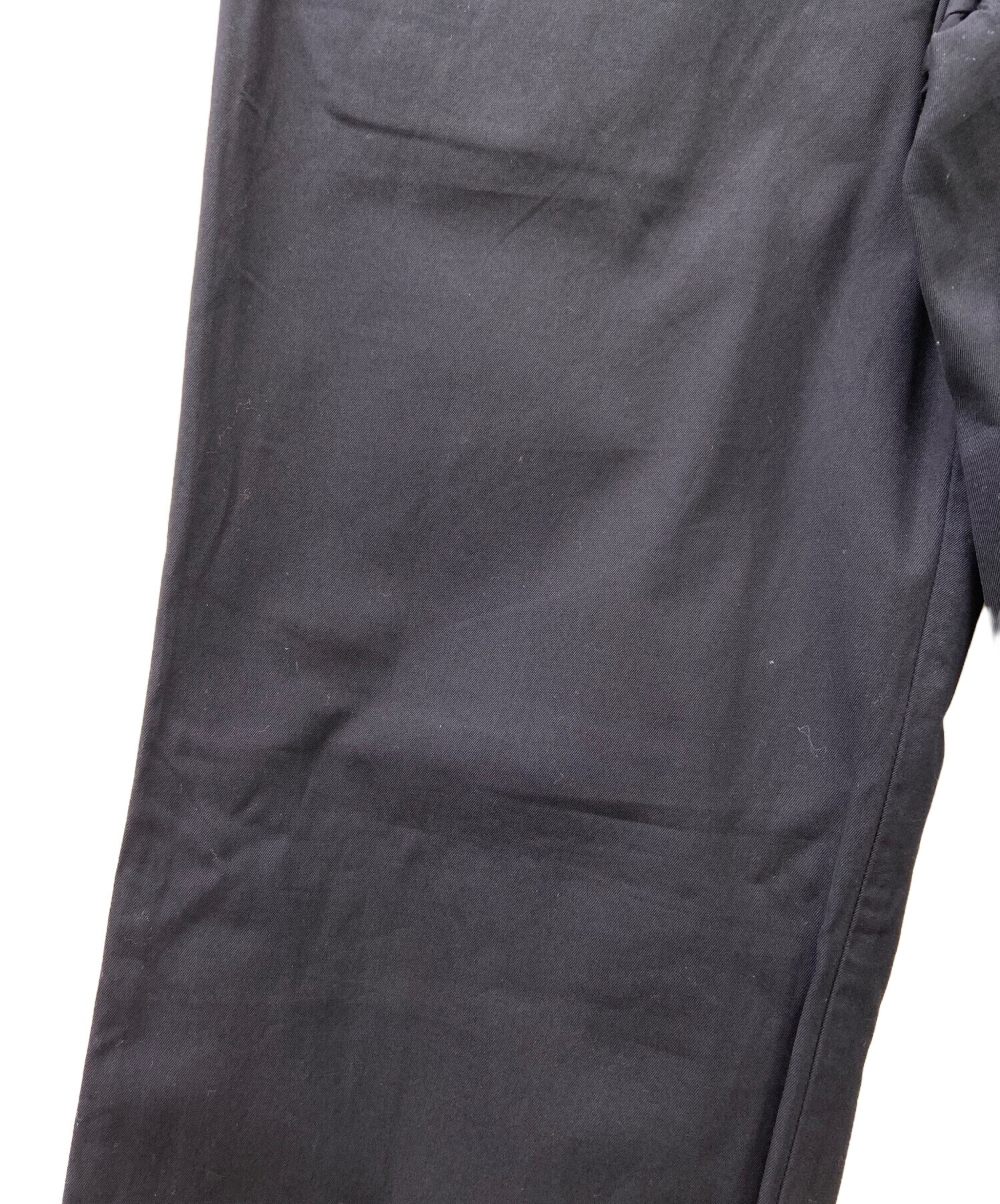 中古・古着通販】ISSEY MIYAKE (イッセイミヤケ) チノパン ブラック