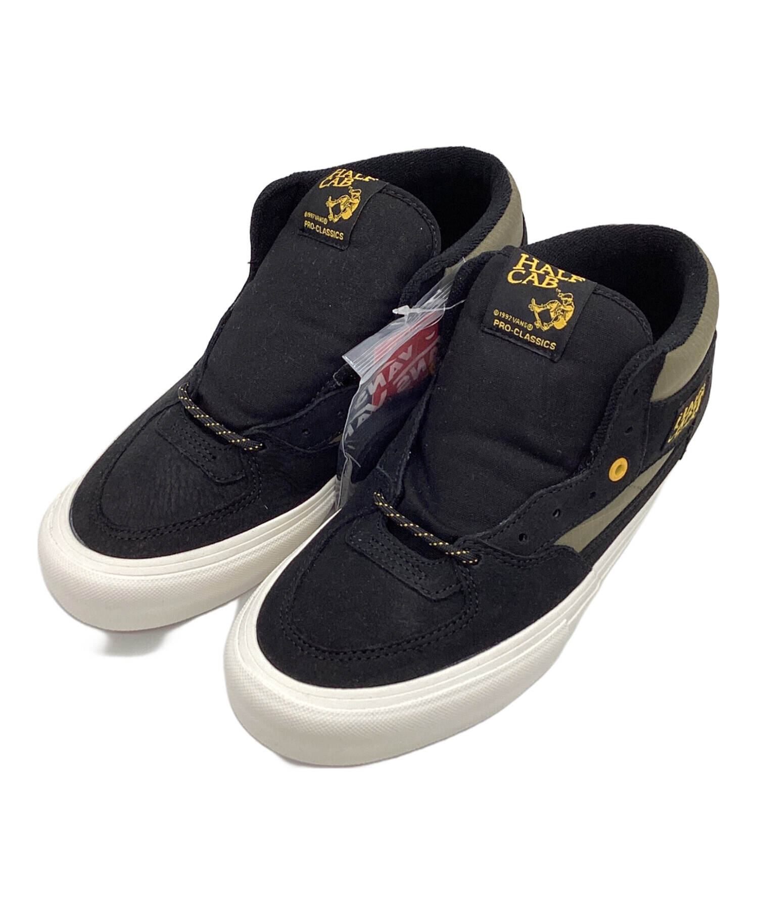 中古・古着通販】VANS (バンズ) スニーカー ブラック×イエロー サイズ 