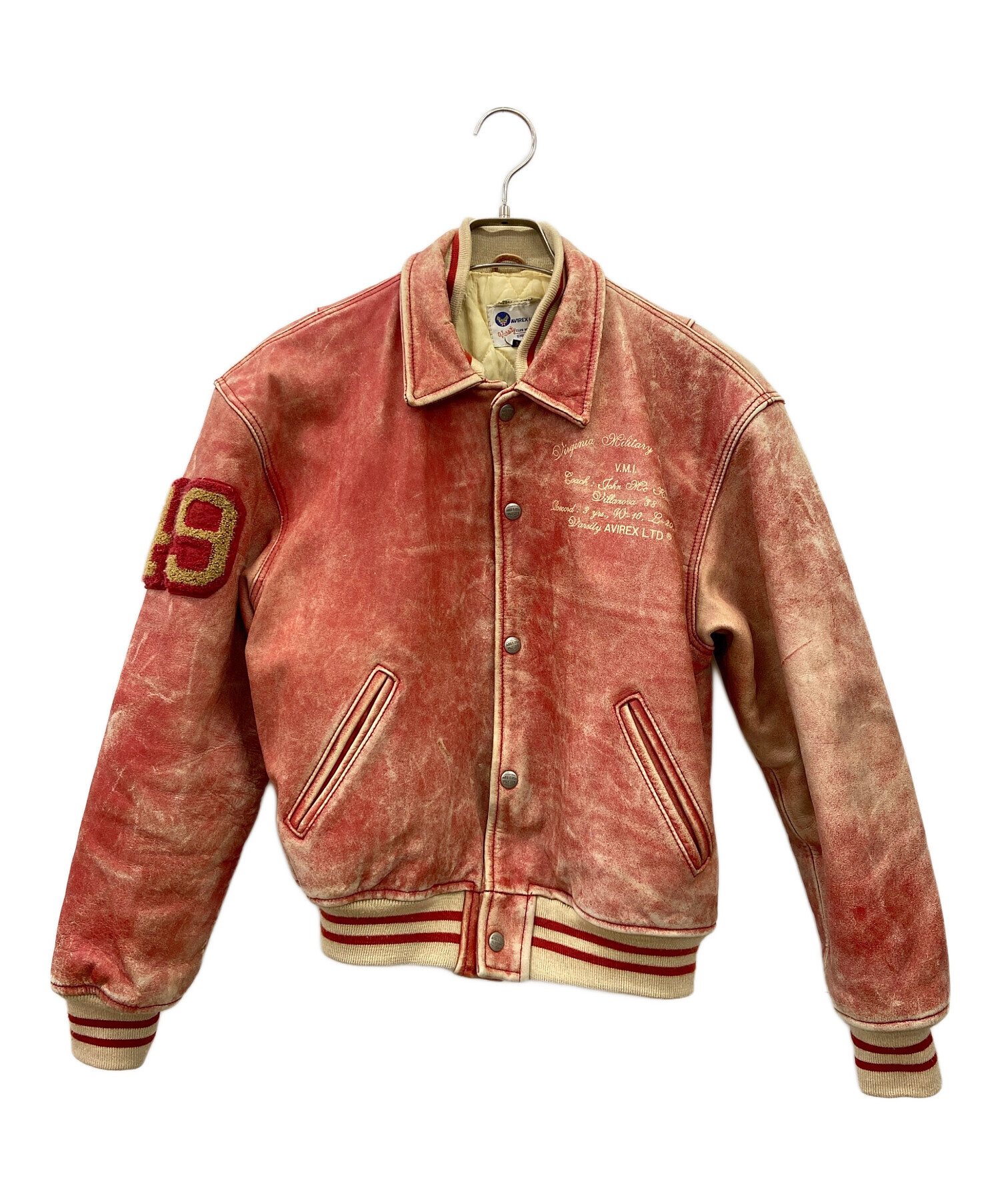 中古・古着通販】AVIREX (アヴィレックス) オールレザースタジャン