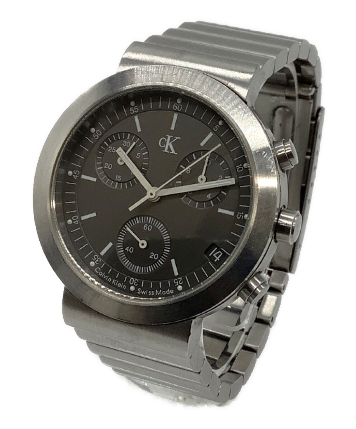 中古・古着通販】Calvin Klein (カルバンクライン) クロノグラフ 
