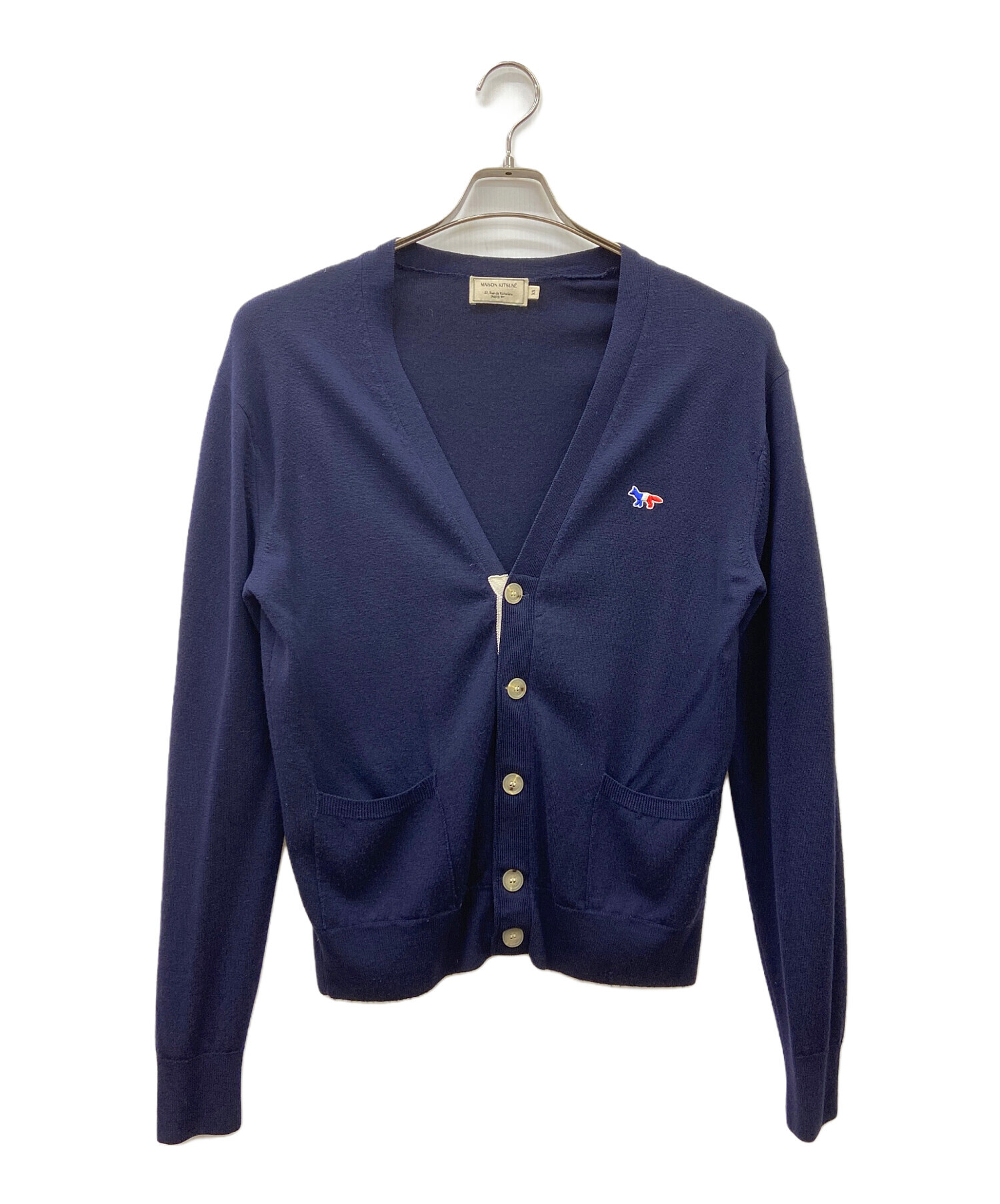 中古・古着通販】MAISON KITSUNE (メゾンキツネ) 薄手カーディガン