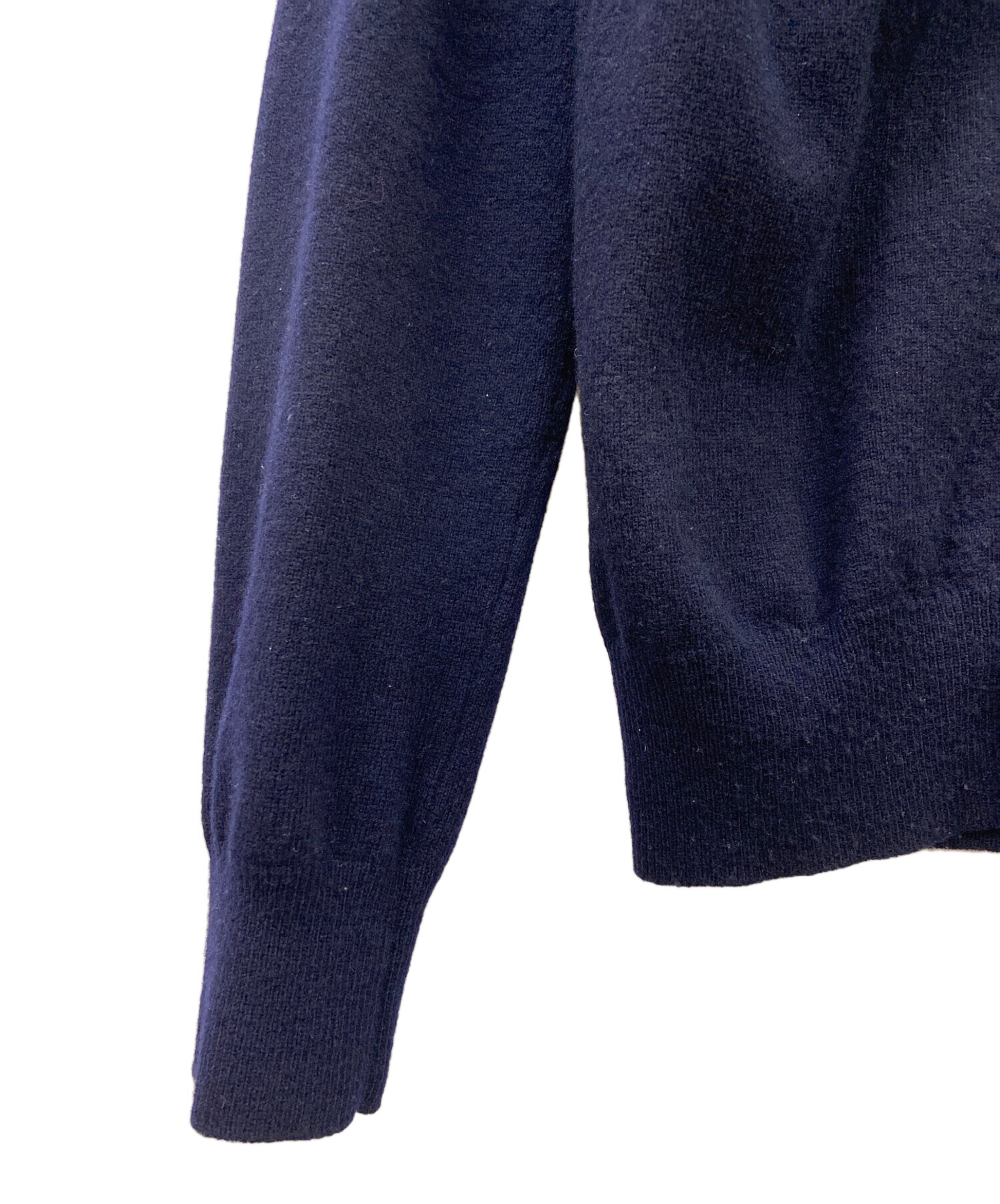 COMME des GARÇONS ネイビー カーディガン S PLAY COMME des GARÇONS: DOUBLE HEART MEN'S CARDIGAN (NAVY) | DSMG