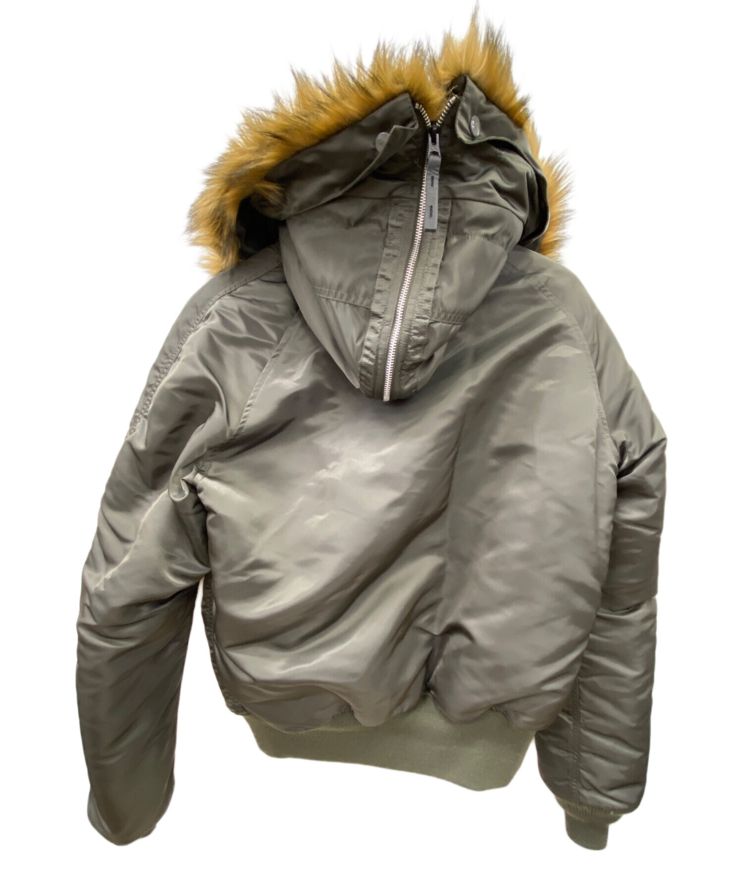 n2b alphaジャケット　古着 古着 民間品 アルファ ALPHA N-2B ミリタリー フライトジャケット USA