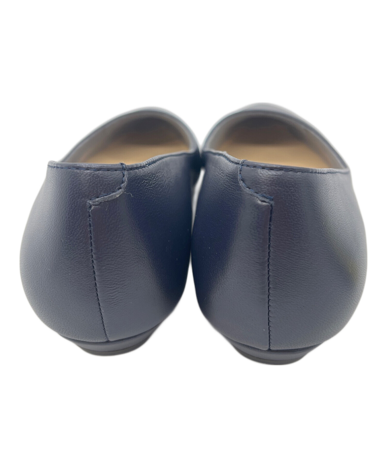 中古・古着通販】卑弥呼 (ヒミコ) フラットシューズ ネイビー サイズ