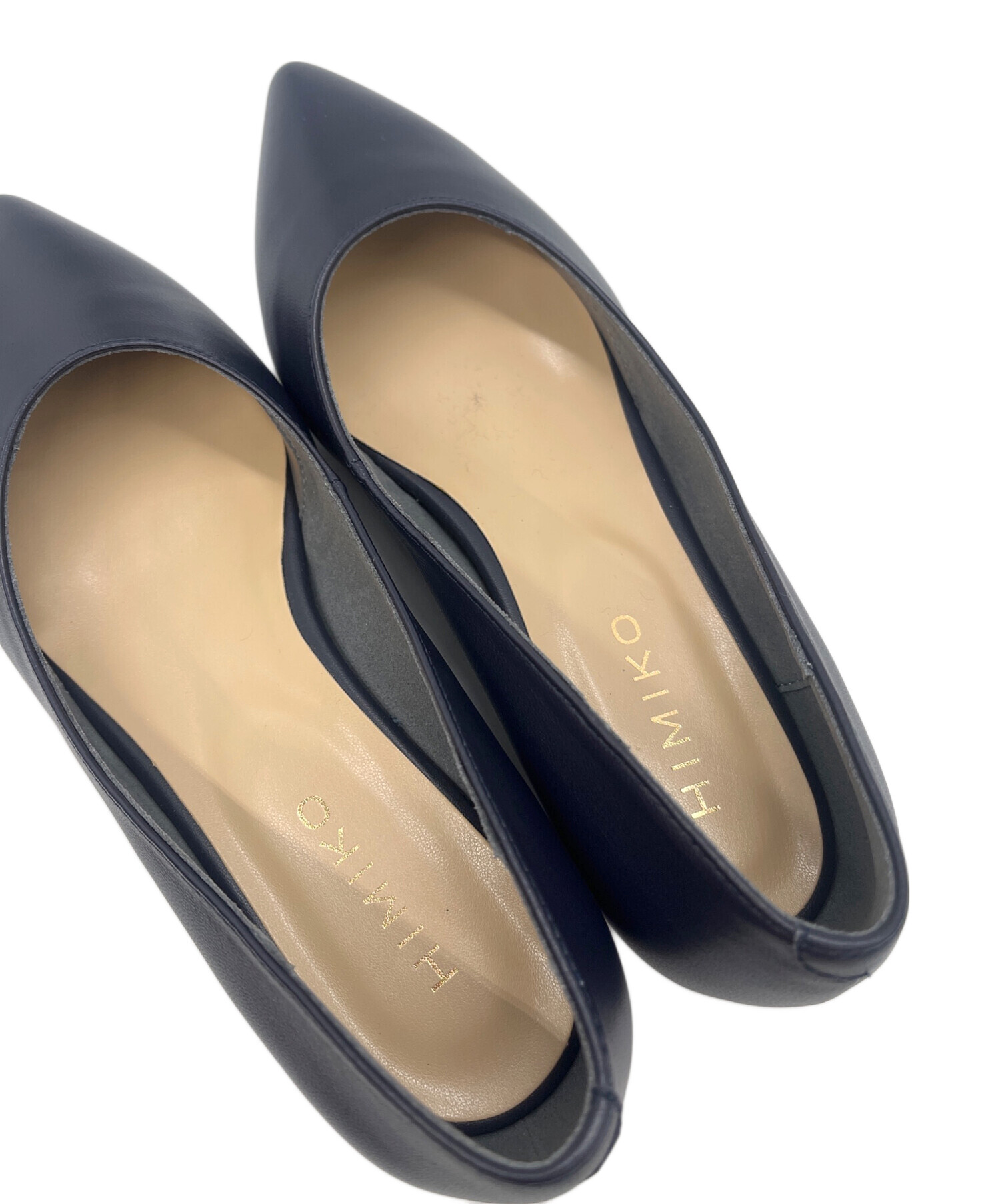 中古・古着通販】卑弥呼 (ヒミコ) フラットシューズ ネイビー サイズ