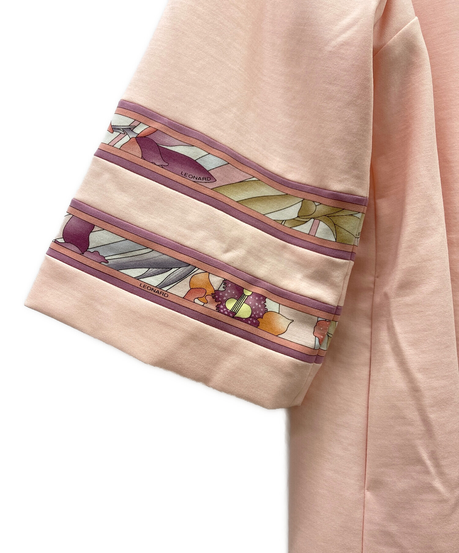 中古・古着通販】LEONARD (レオナール) スプリングコート ピンク