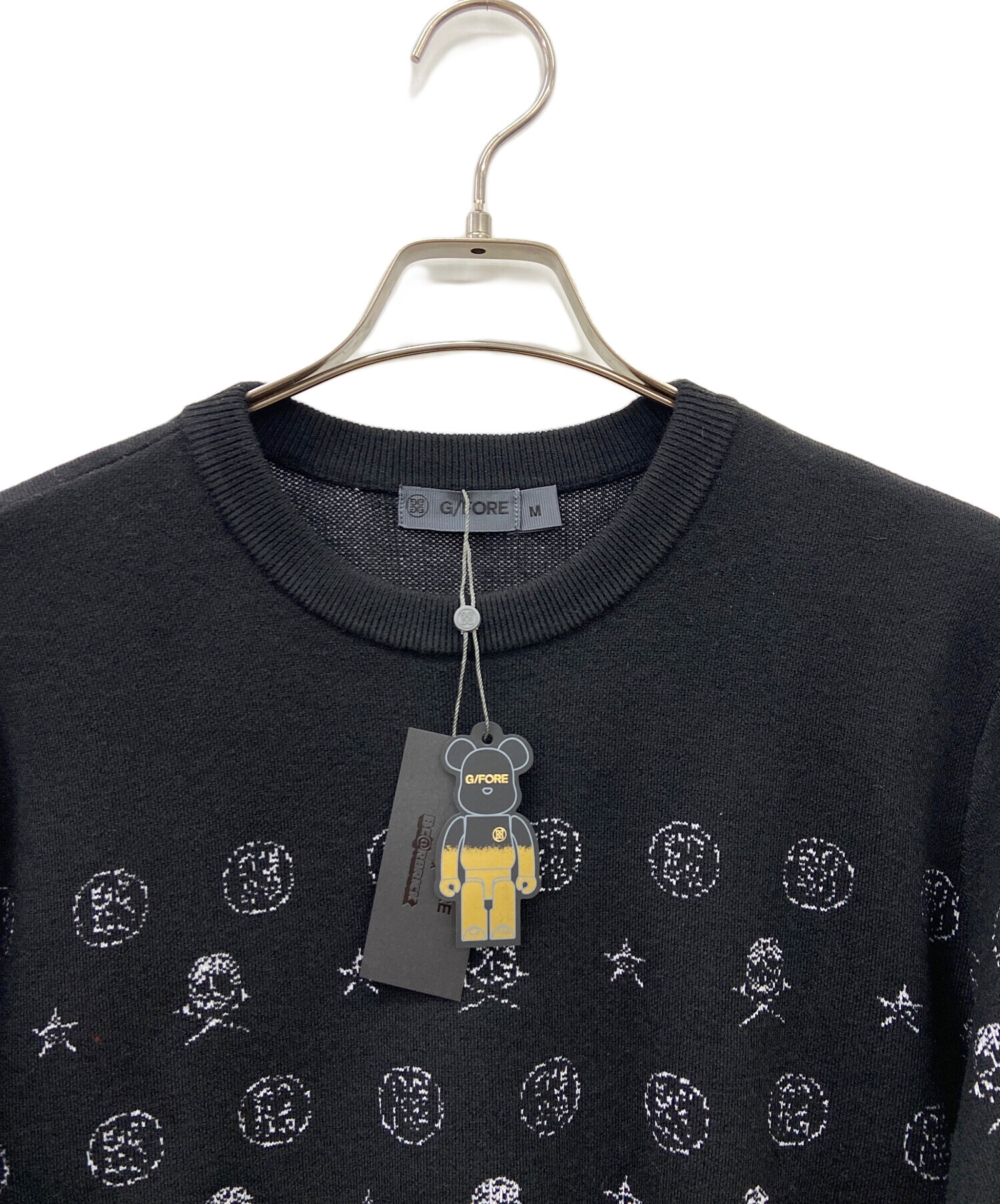 中古・古着通販】G/FORM (ジーフォーム) ベアブリックパターンニット