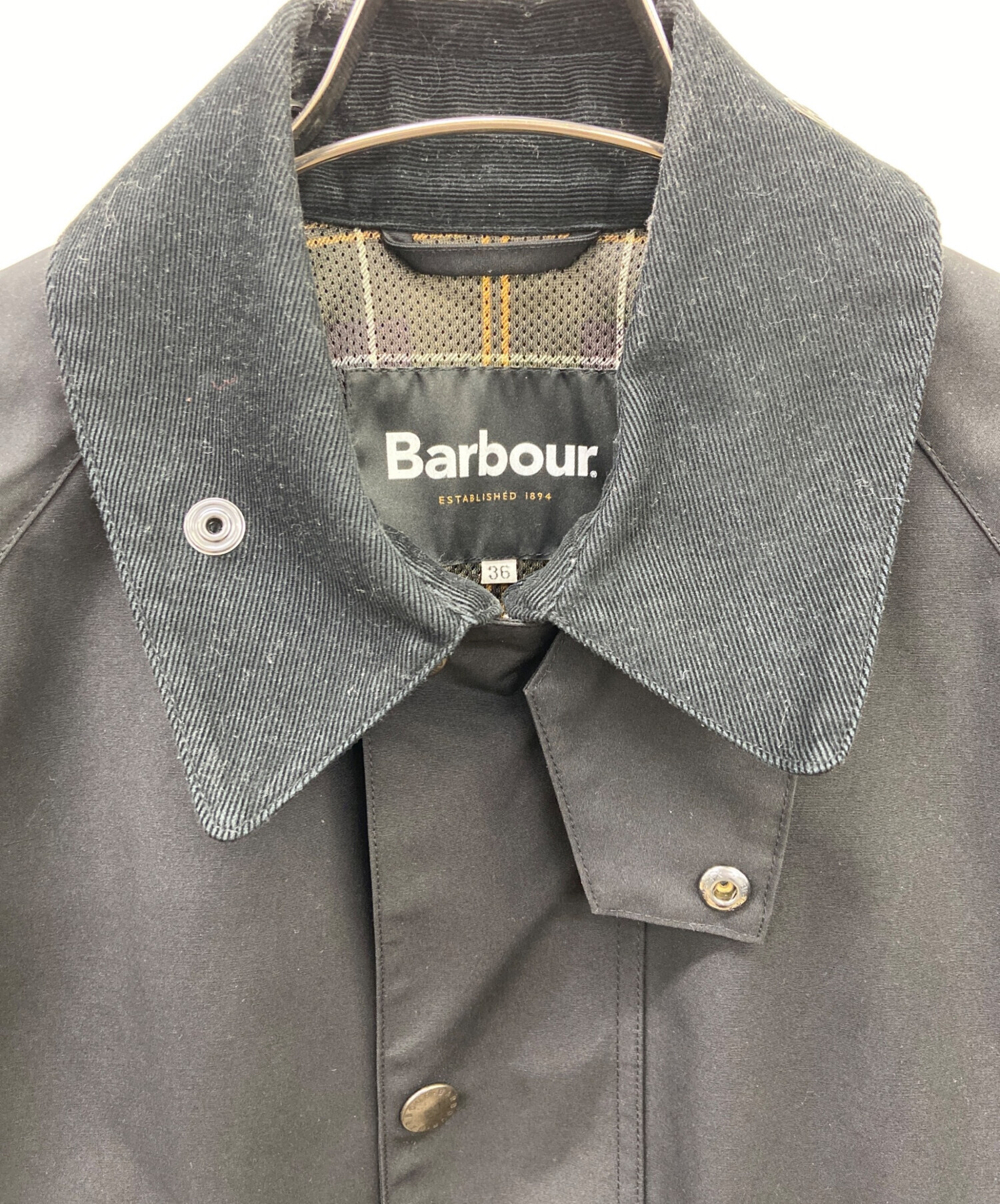 中古・古着通販】Barbour (バブアー) ブルゾン ブラック サイズ:36