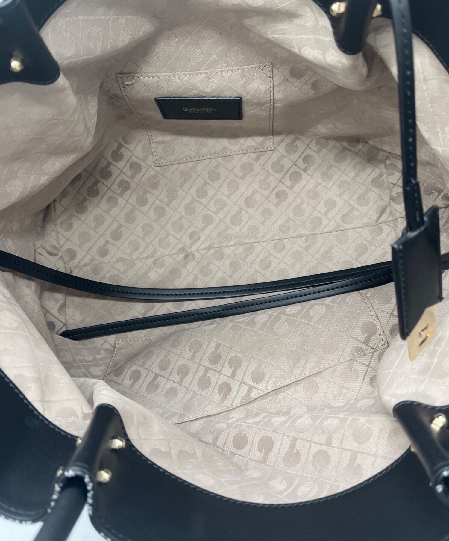 中古・古着通販】GHERARDINI (ゲラルディーニ) トートバッグ ブラック
