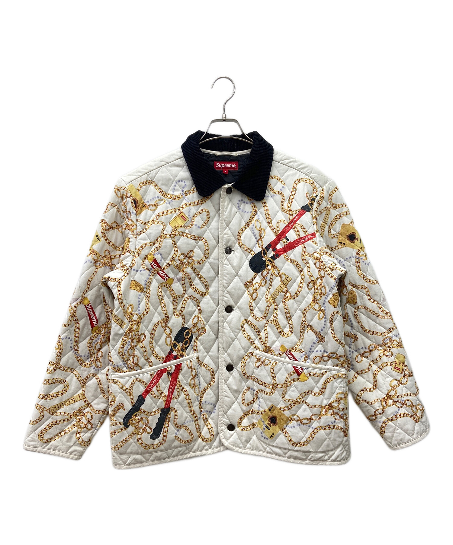 中古・古着通販】Supreme (シュプリーム) Chains Quilted jacket