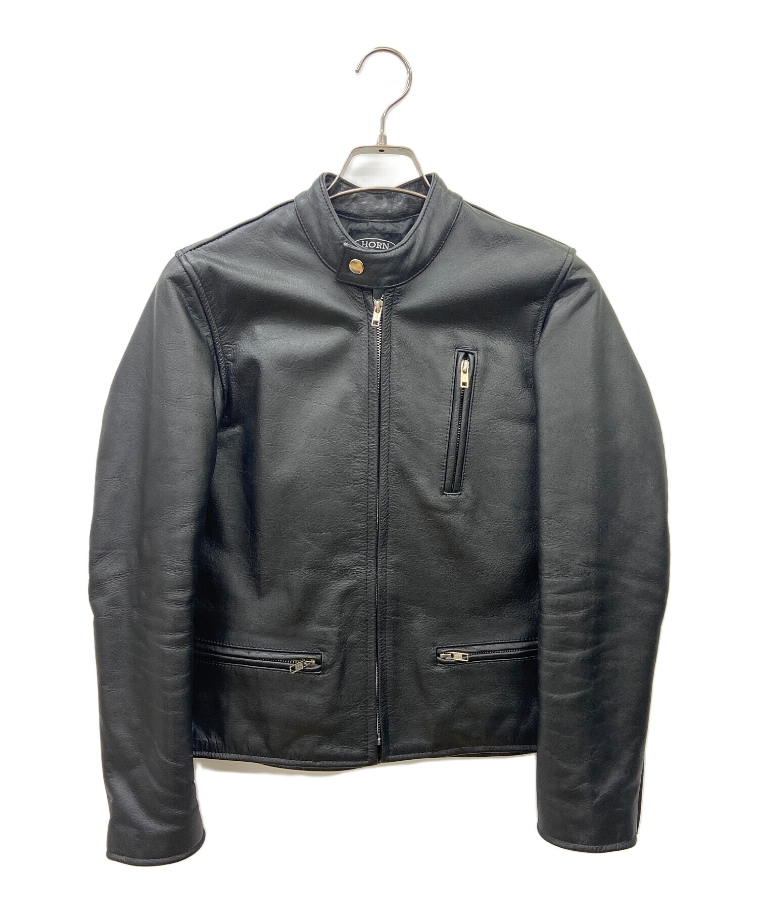 90s HORN WORKS シングルライダース ヴィンテージ 中古・古着通販】HORN WORKS (ホーンワークス) シングルライダース